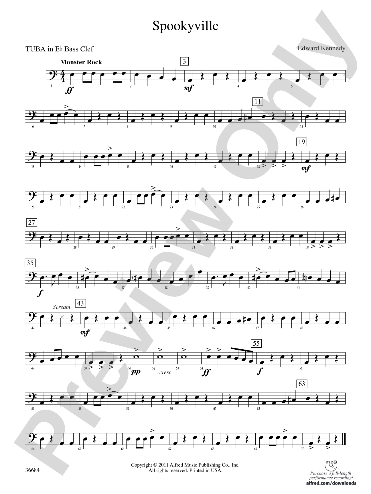 Spookyville: (wp) E-flat Tuba B.C.