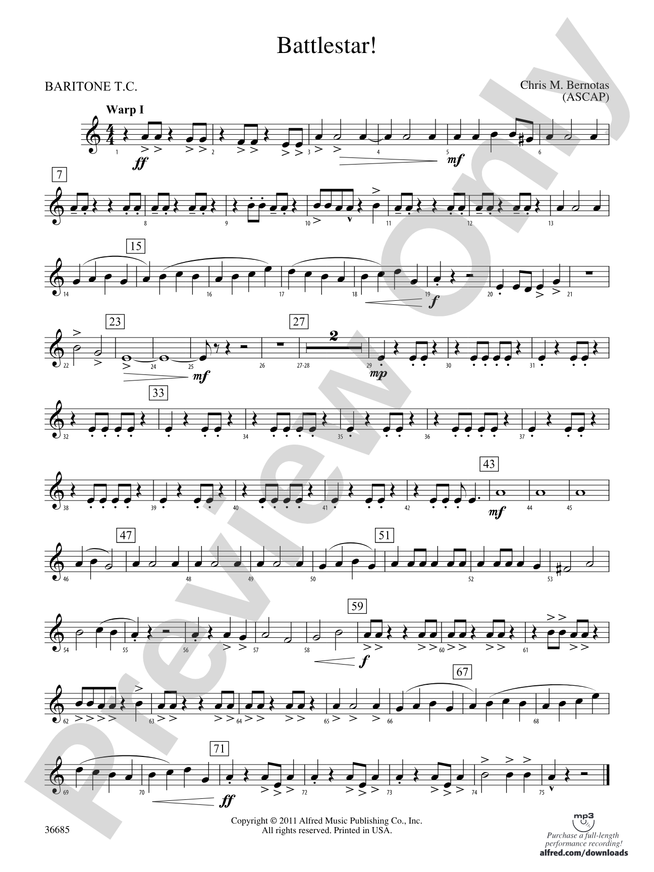 Battlestar!: Baritone T.C.