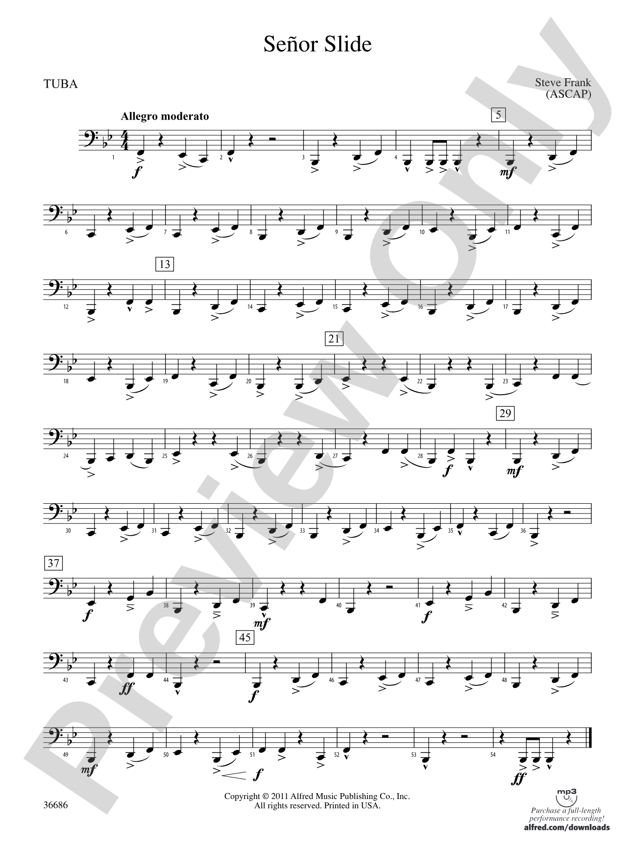 Señor Slide: Tuba