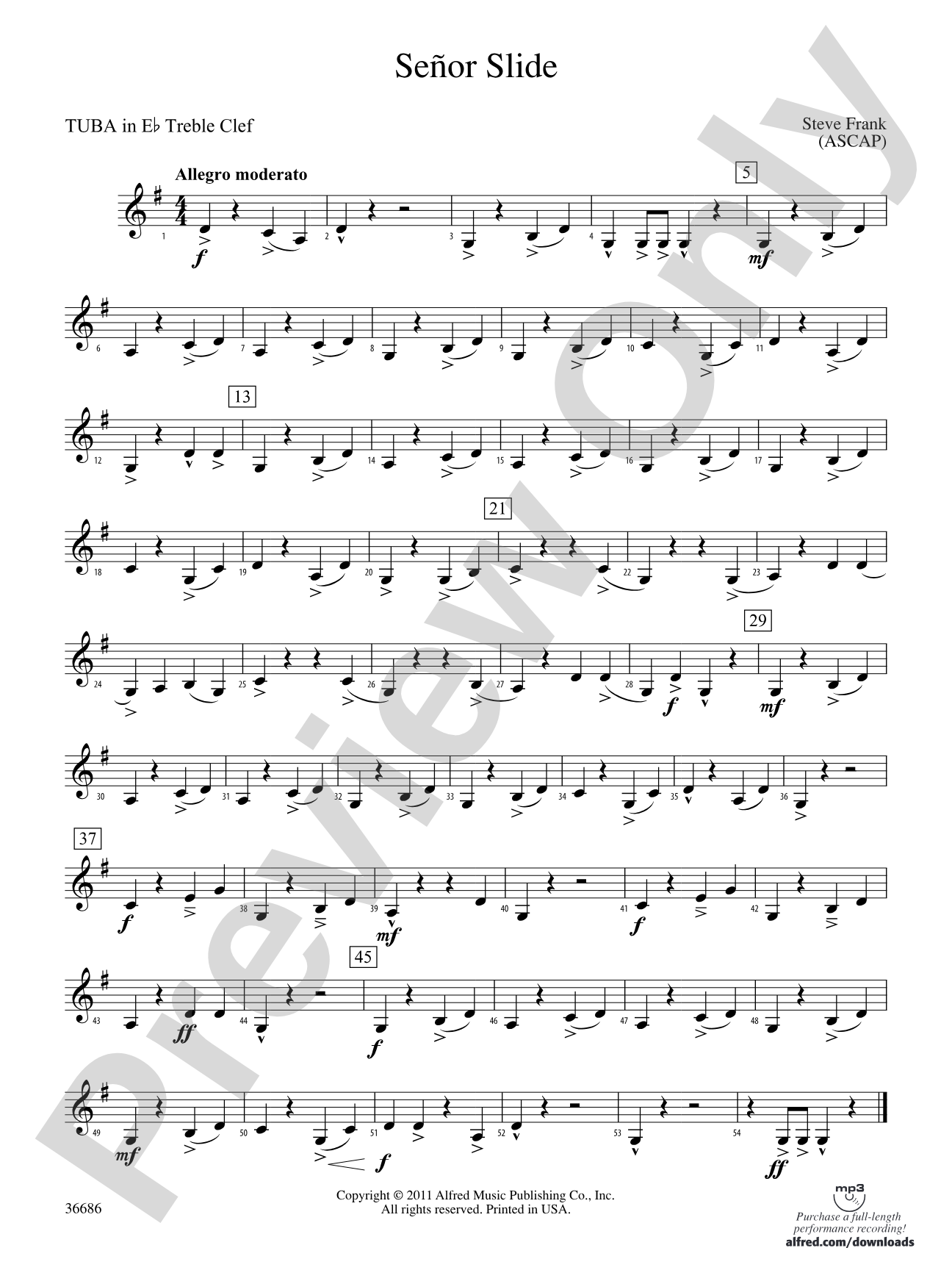 Señor Slide: (wp) E-flat Tuba T.C.