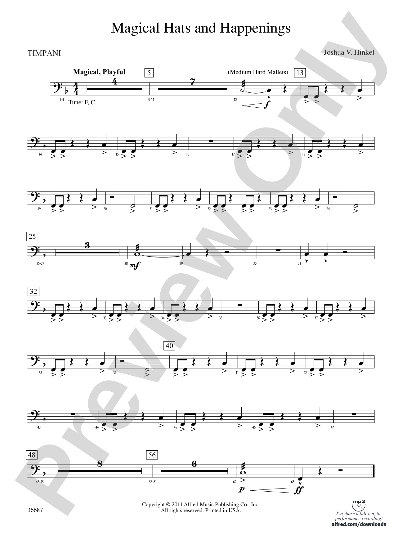 Magical Hats and Happenings: Timpani