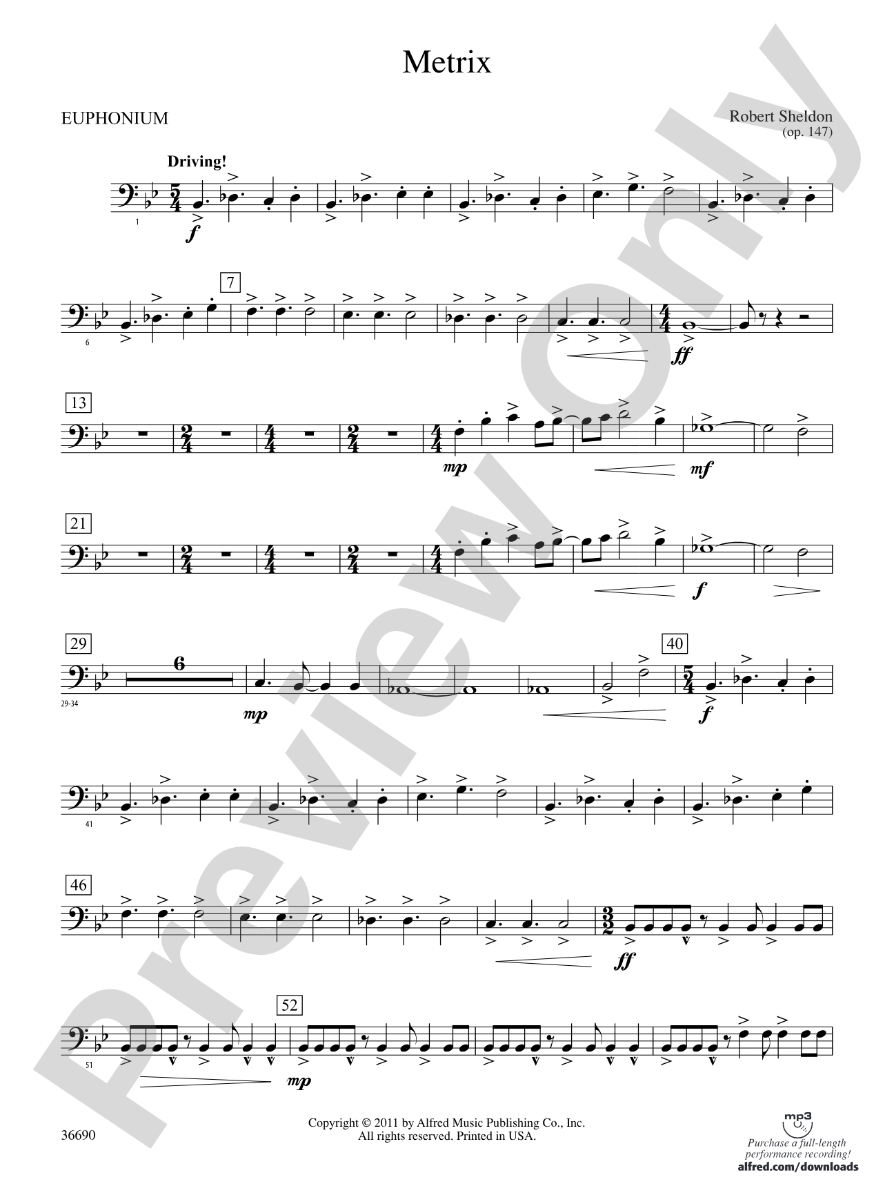 Metrix: Baritone B.C.