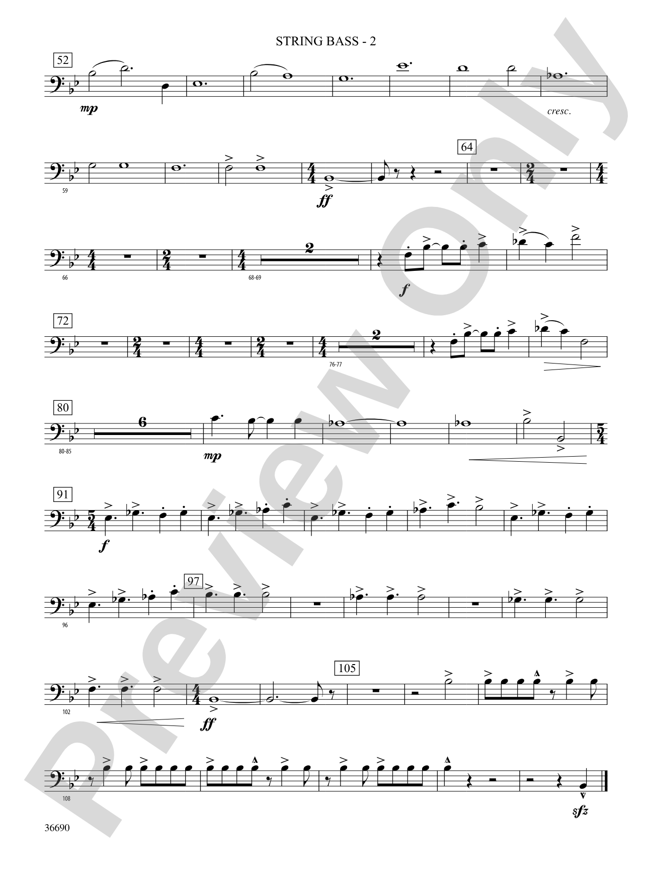 Metrix: (wp) String Bass