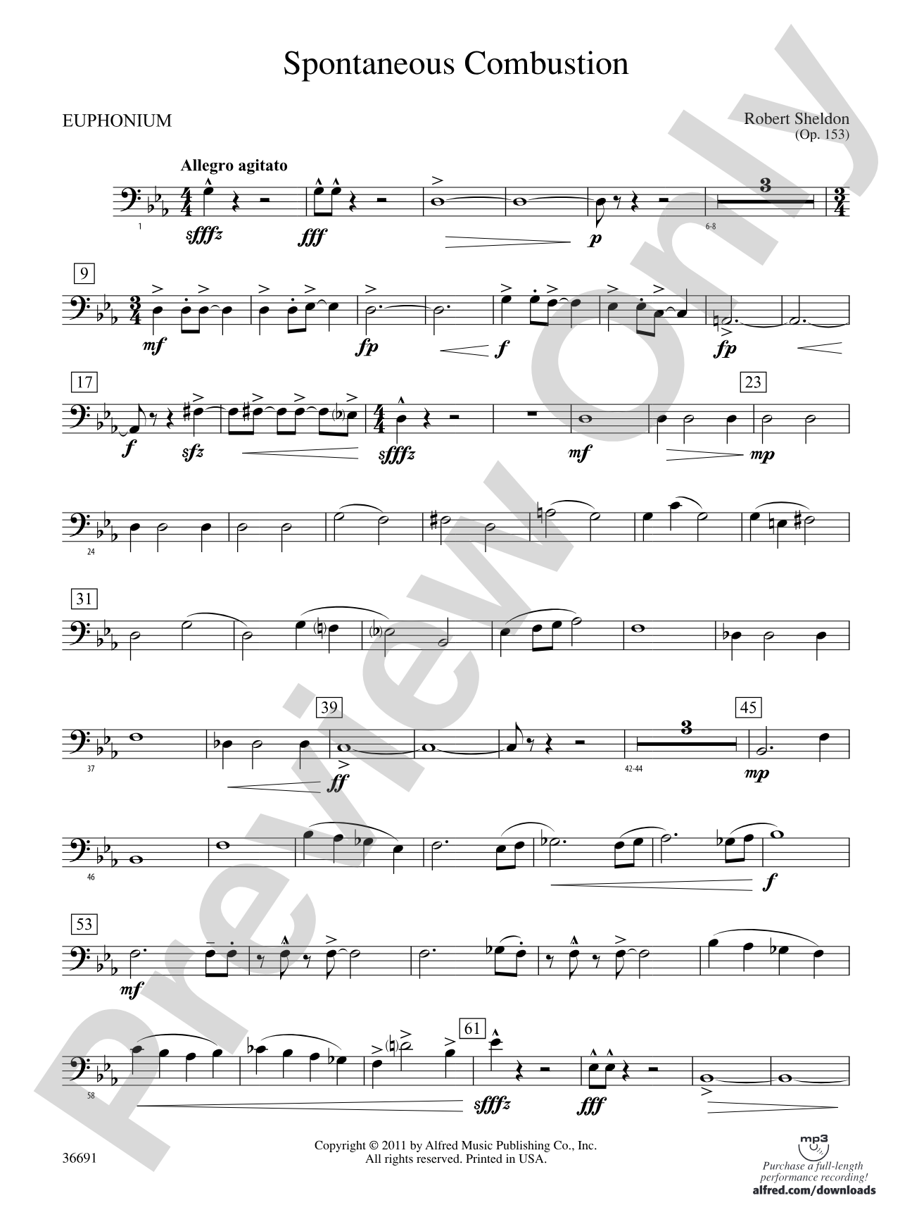 Spontaneous Combustion: Baritone B.C.