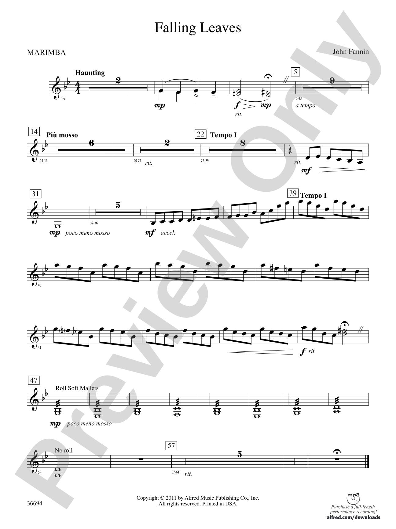 Falling Leaves: Mallets