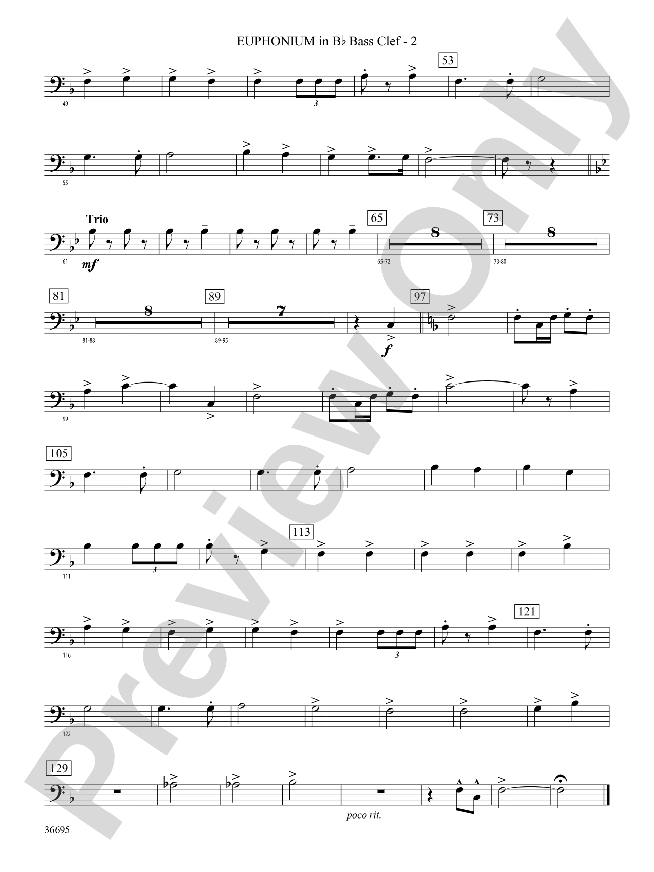 The Warriors: (wp) B-flat Baritone B.C.