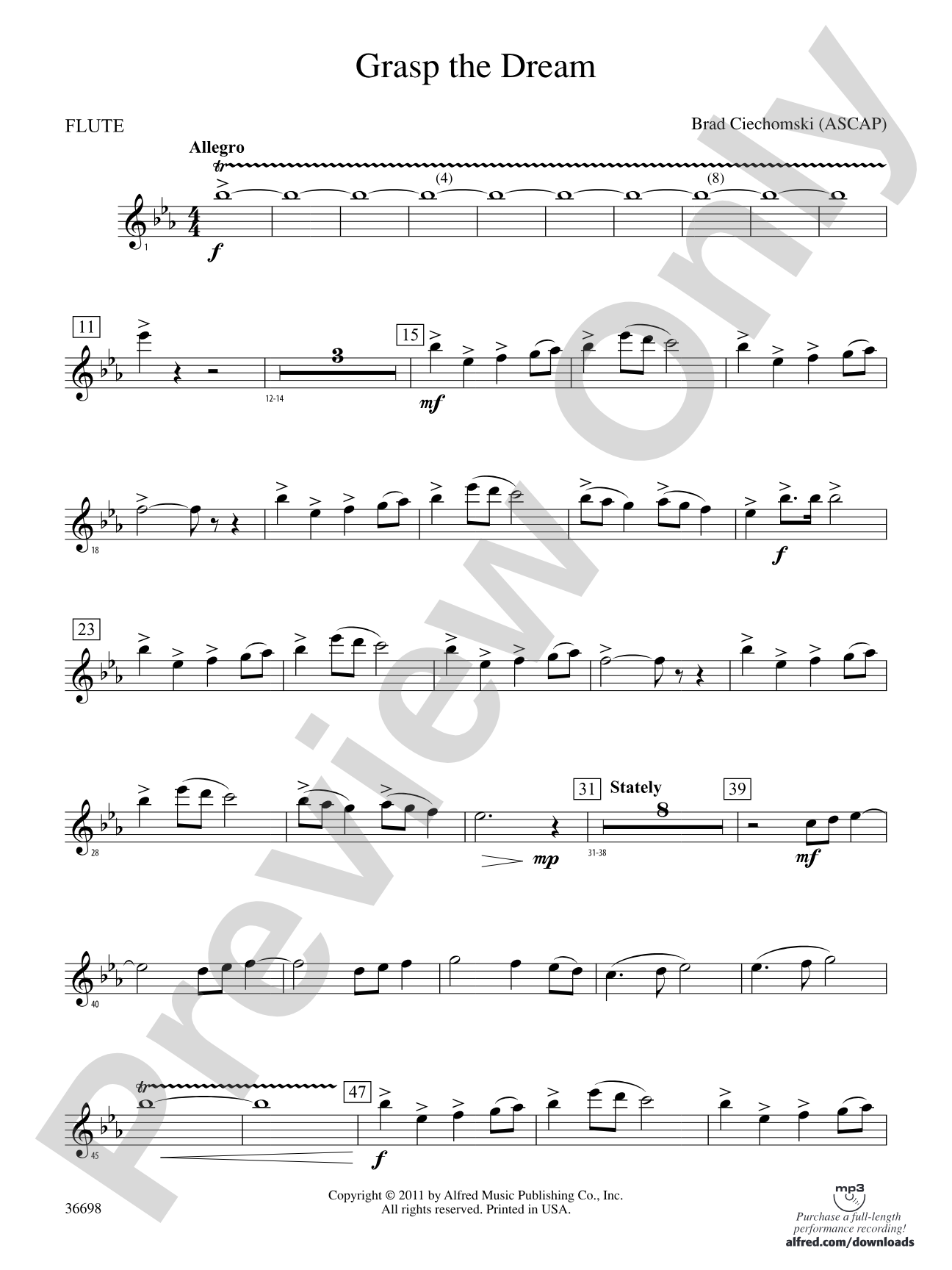 Grasp the Dream: Flute
