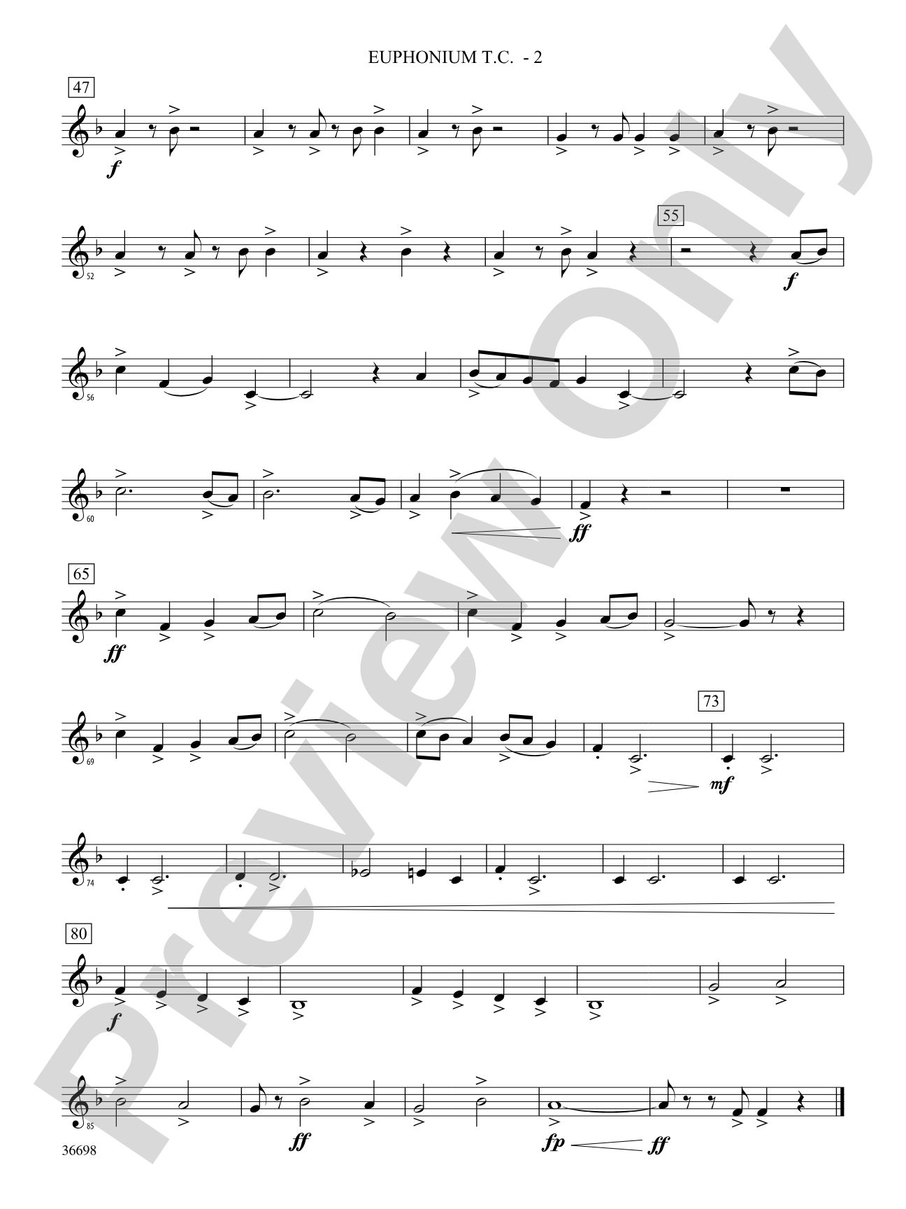 Grasp the Dream: (wp) Baritone T.C.