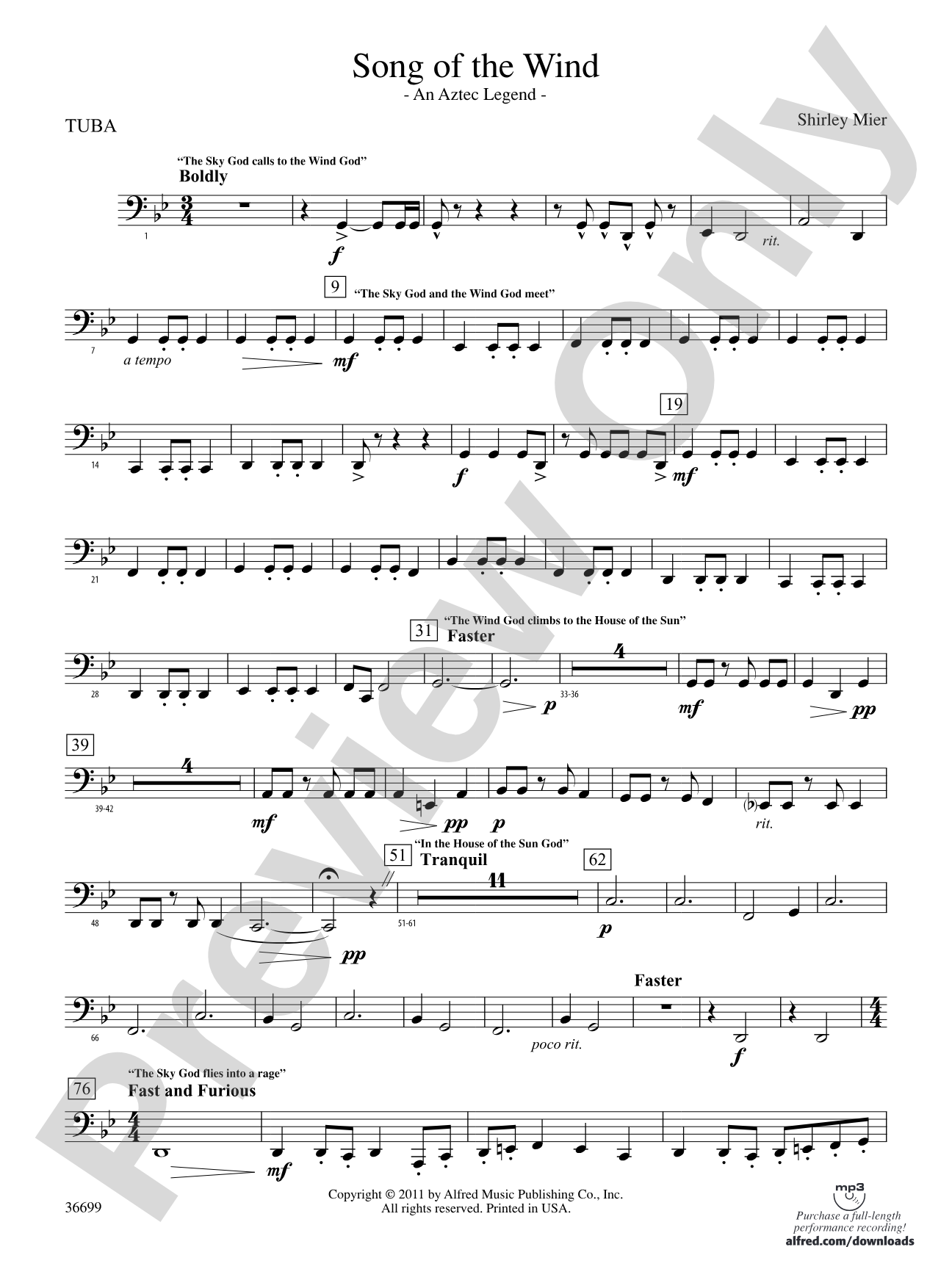 Song of the Wind: Tuba