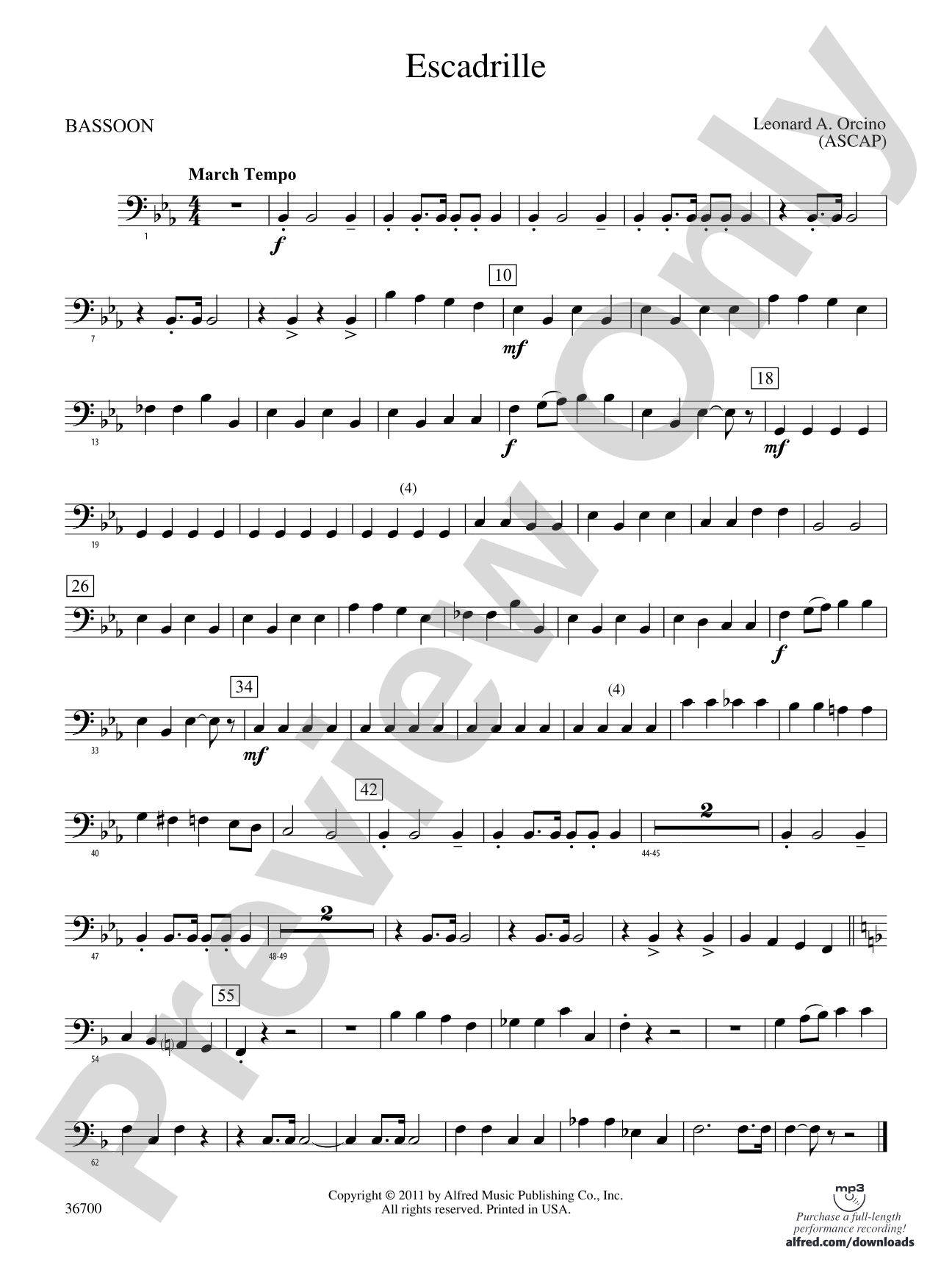 Escadrille: Bassoon