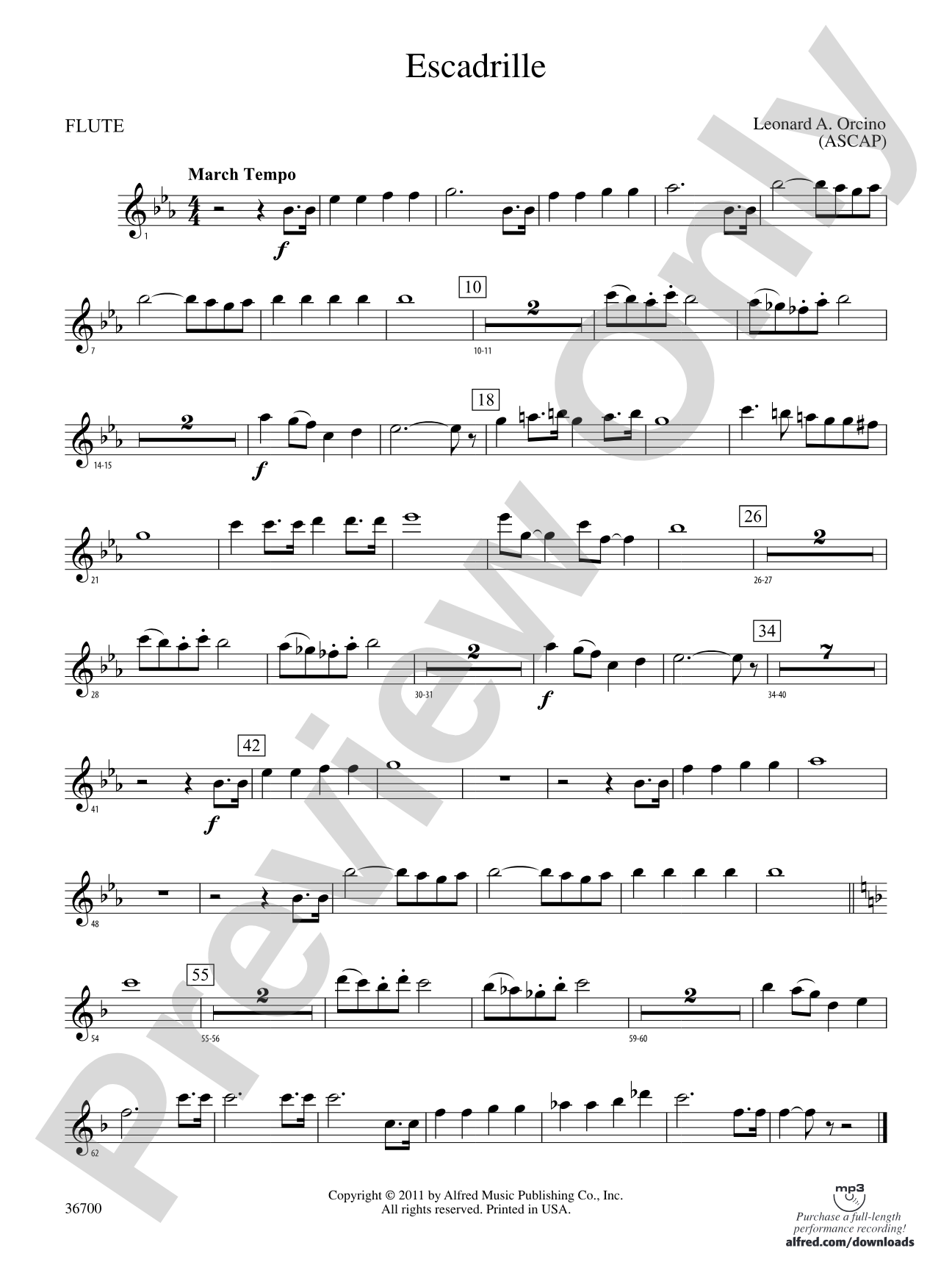 Escadrille: Flute
