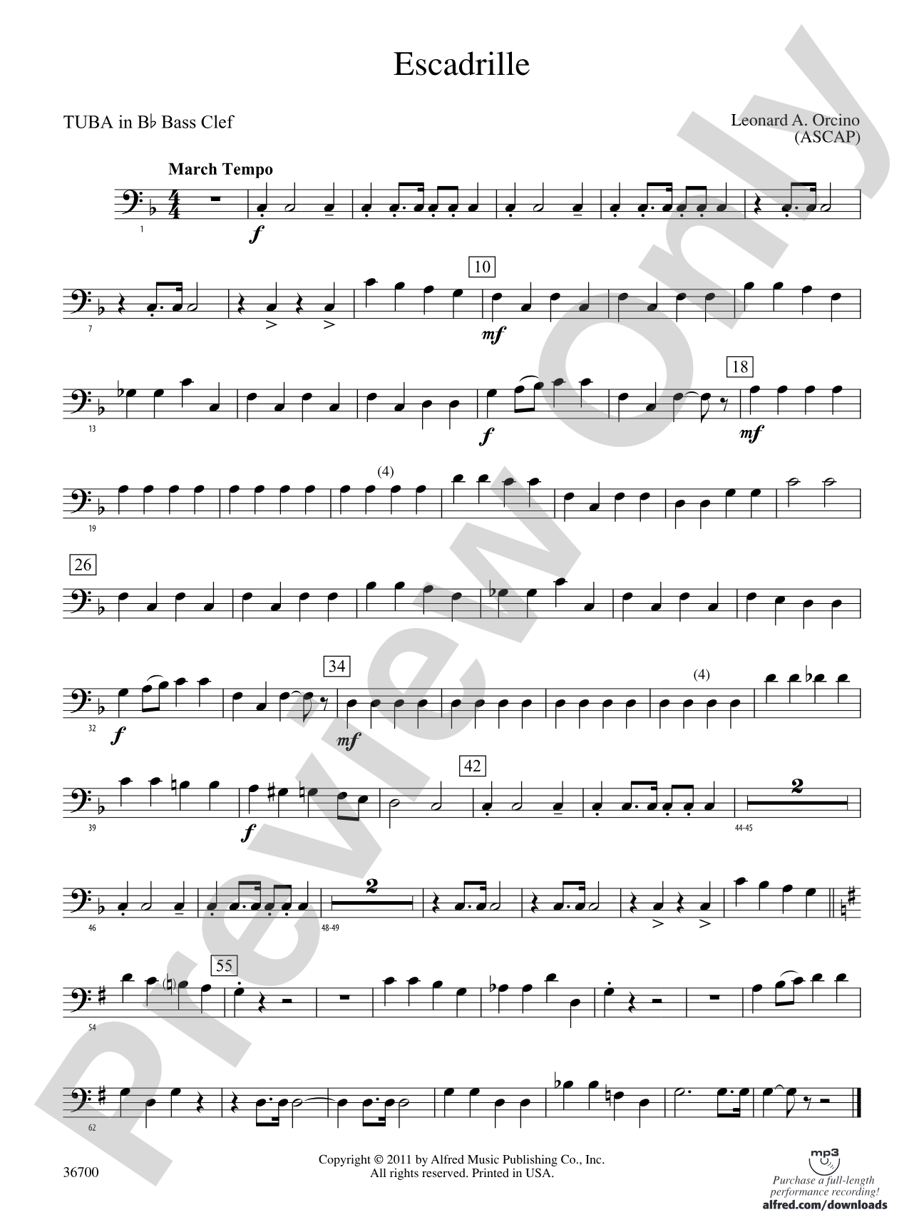 Escadrille: (wp) B-flat Tuba B.C.