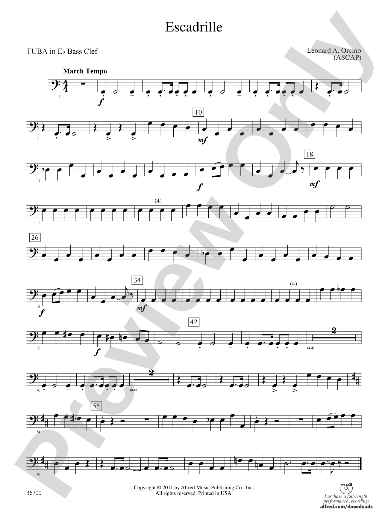 Escadrille: (wp) E-flat Tuba B.C.