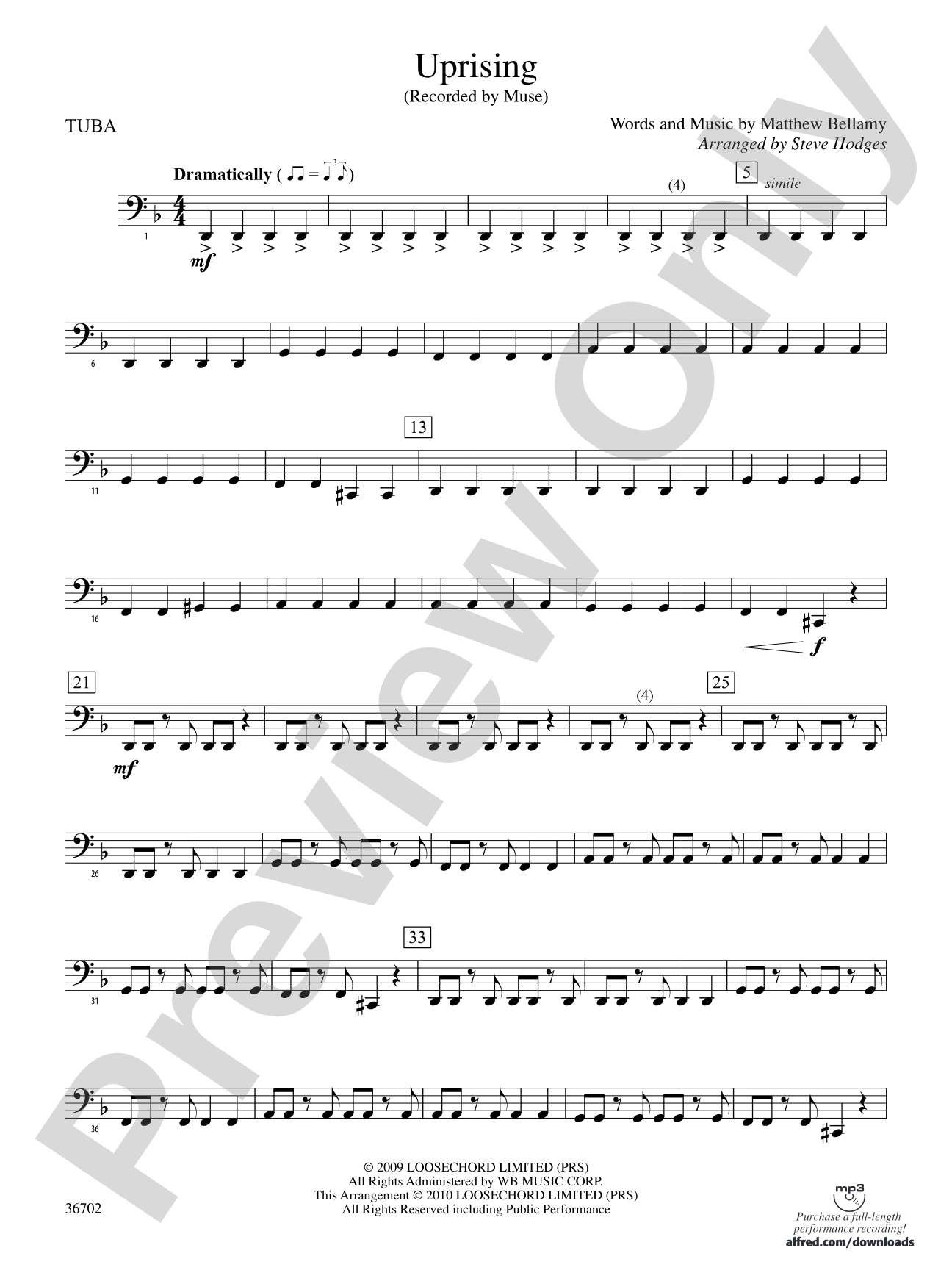 Uprising: Tuba