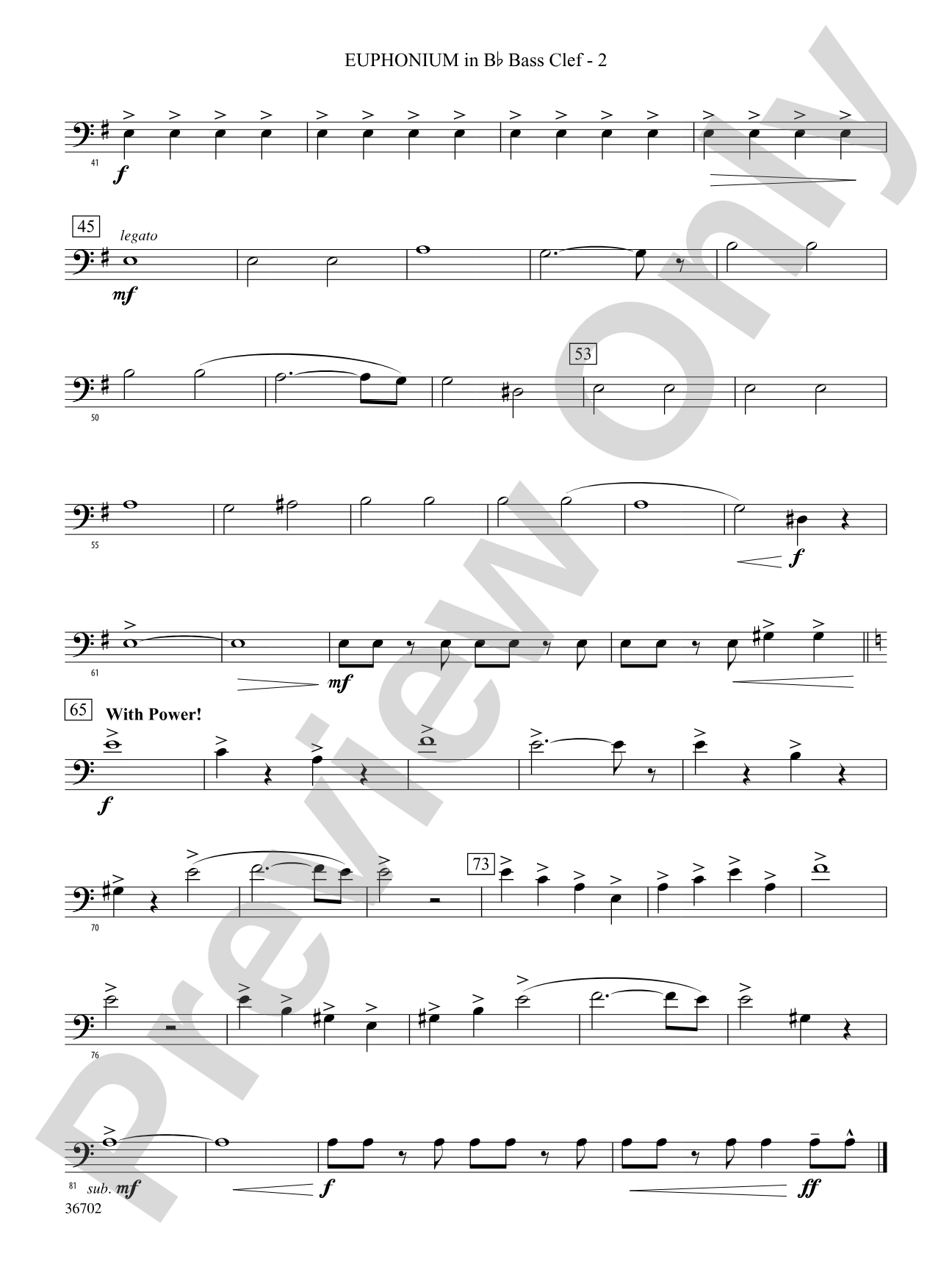 Uprising: (wp) B-flat Baritone B.C.