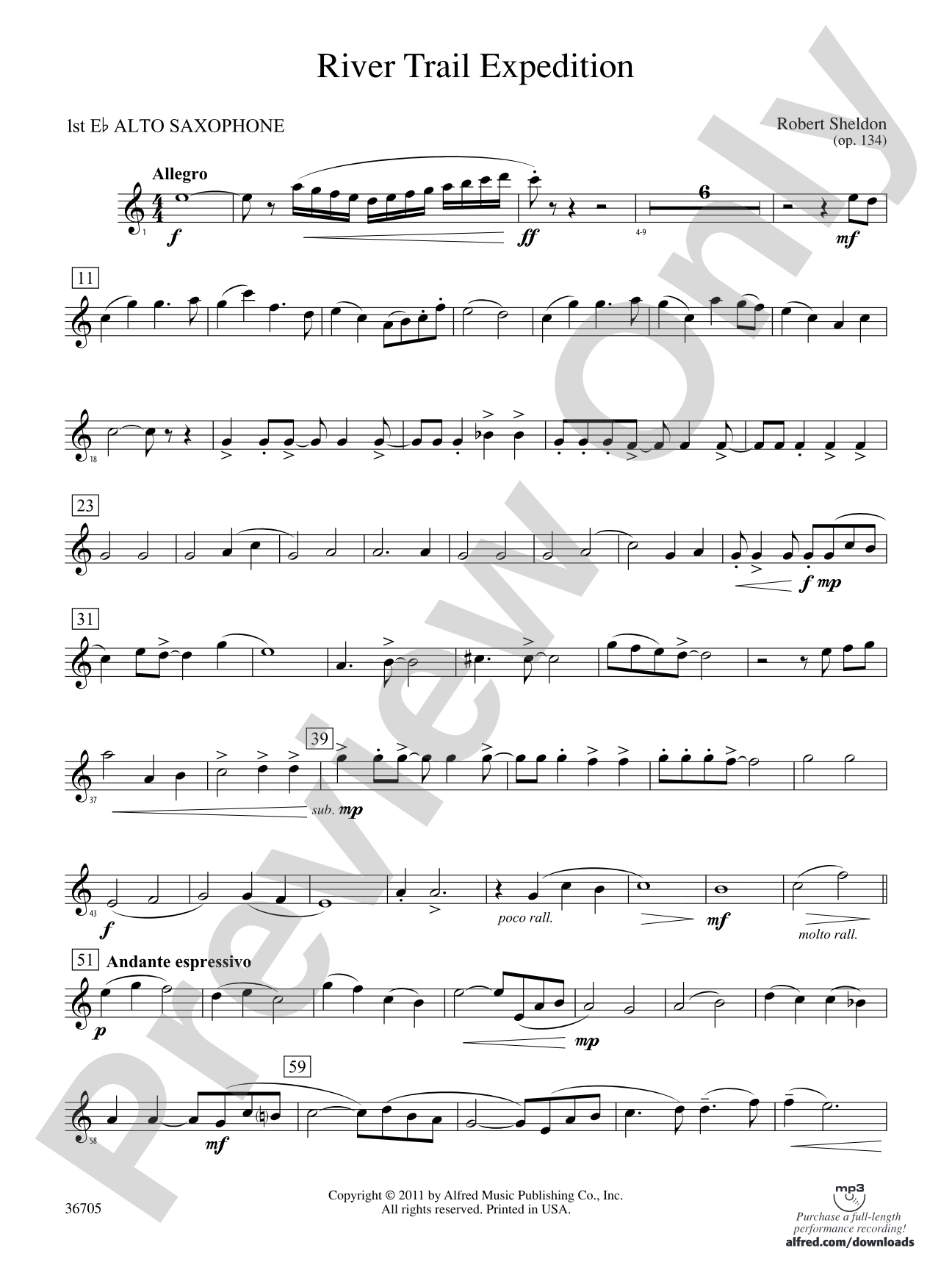 River Trail Expedition: E-flat Alto Saxophone