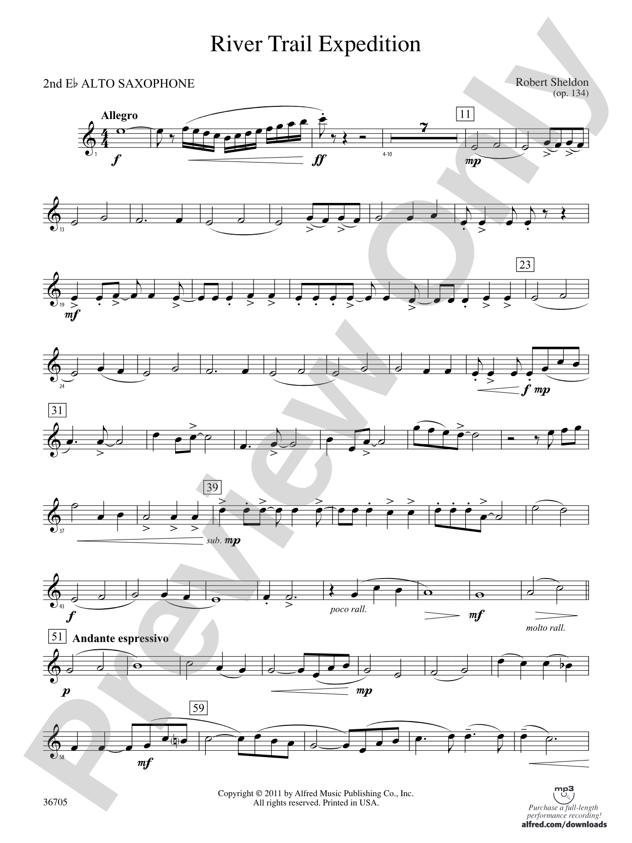 River Trail Expedition: 2nd E-flat Alto Saxophone