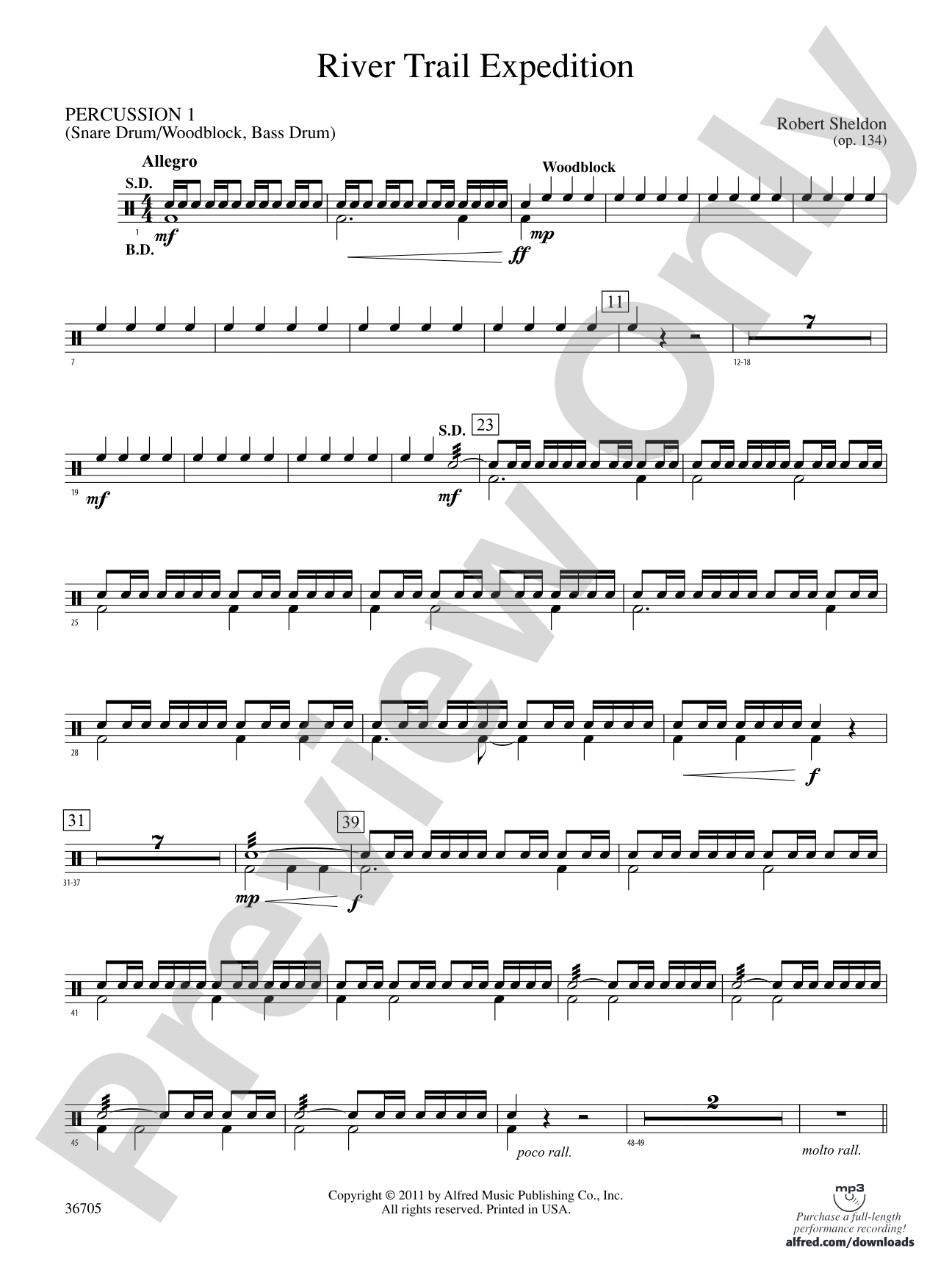River Trail Expedition: 1st Percussion