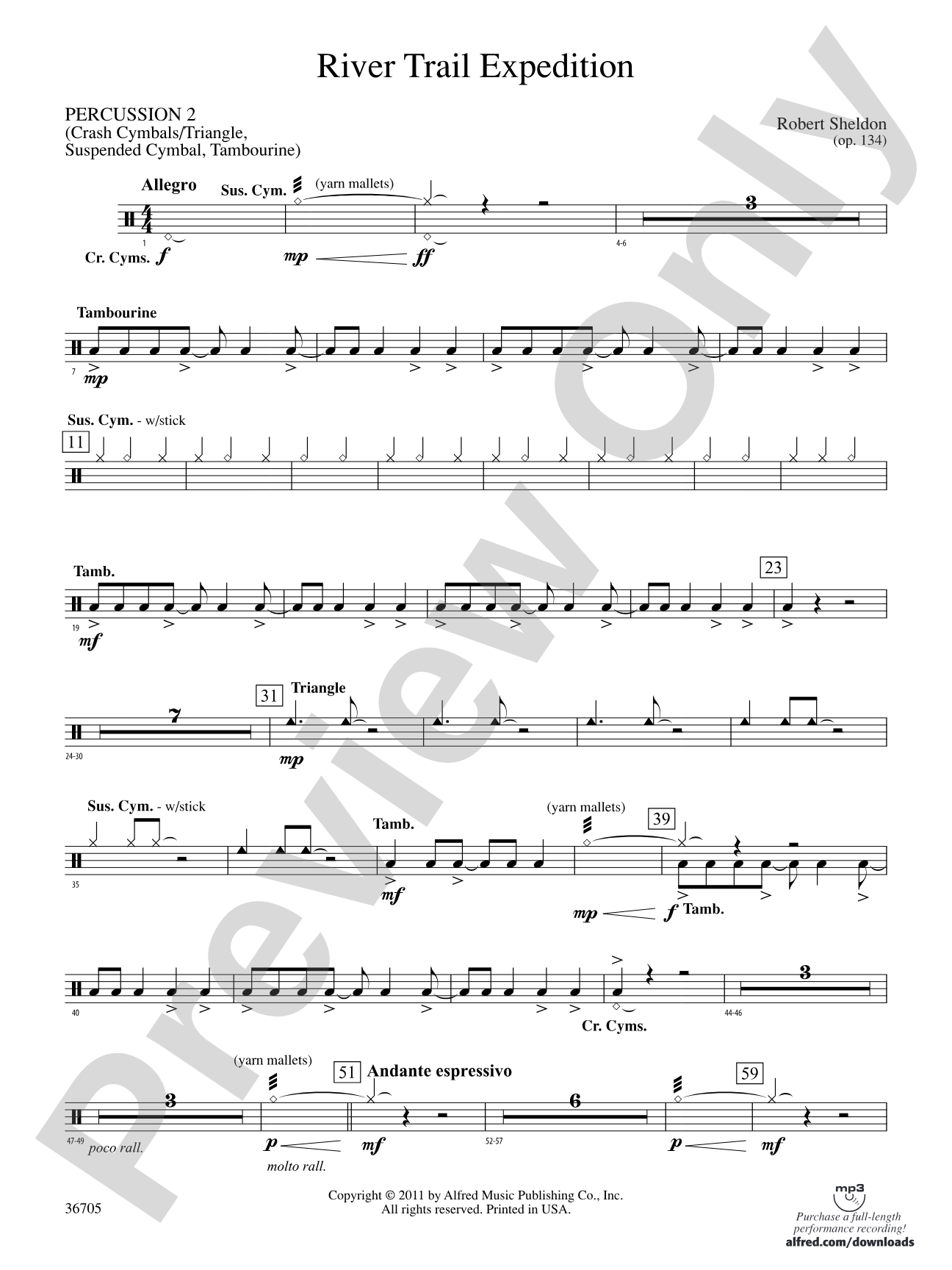 River Trail Expedition: 2nd Percussion