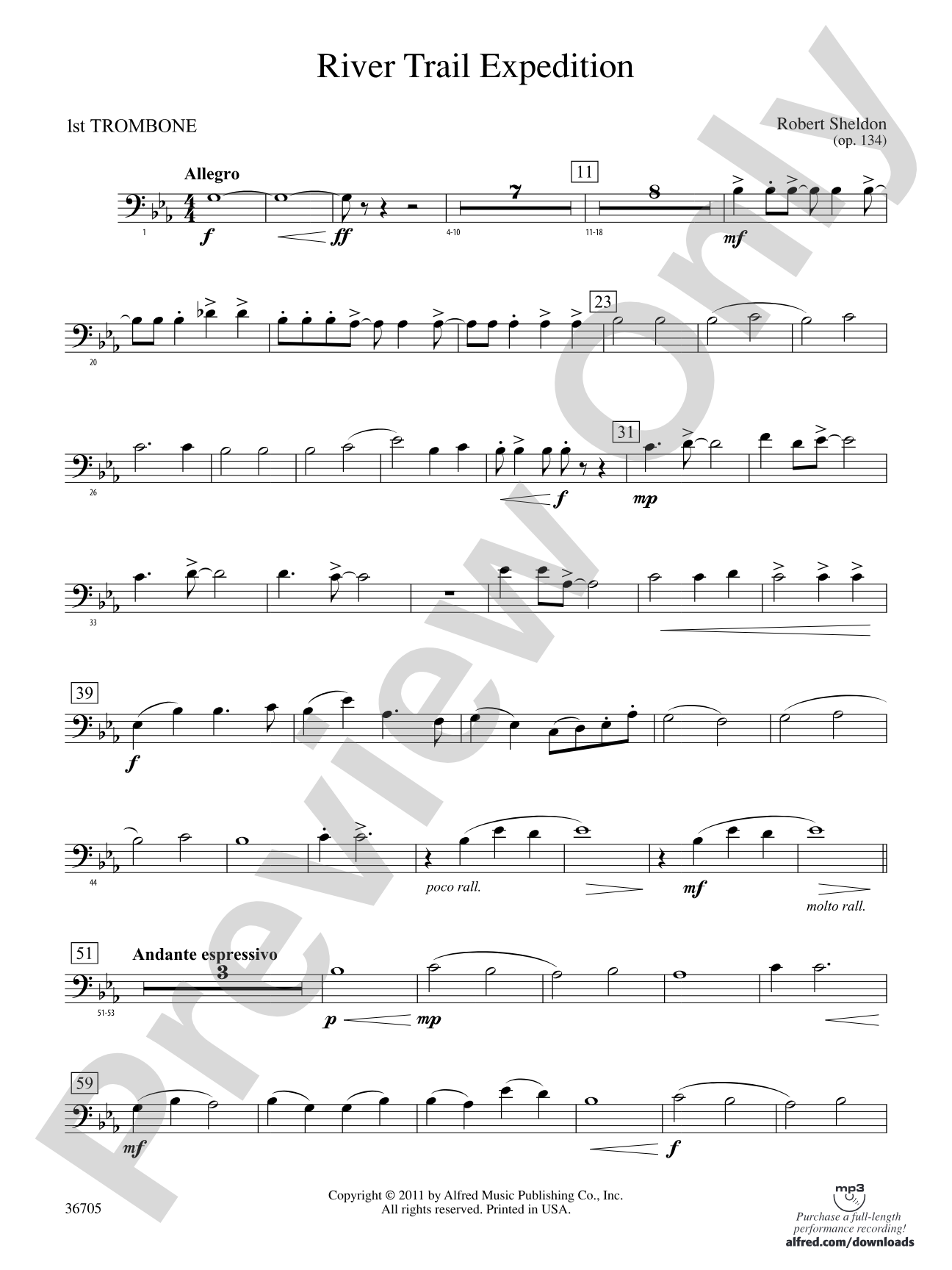 River Trail Expedition: 1st Trombone