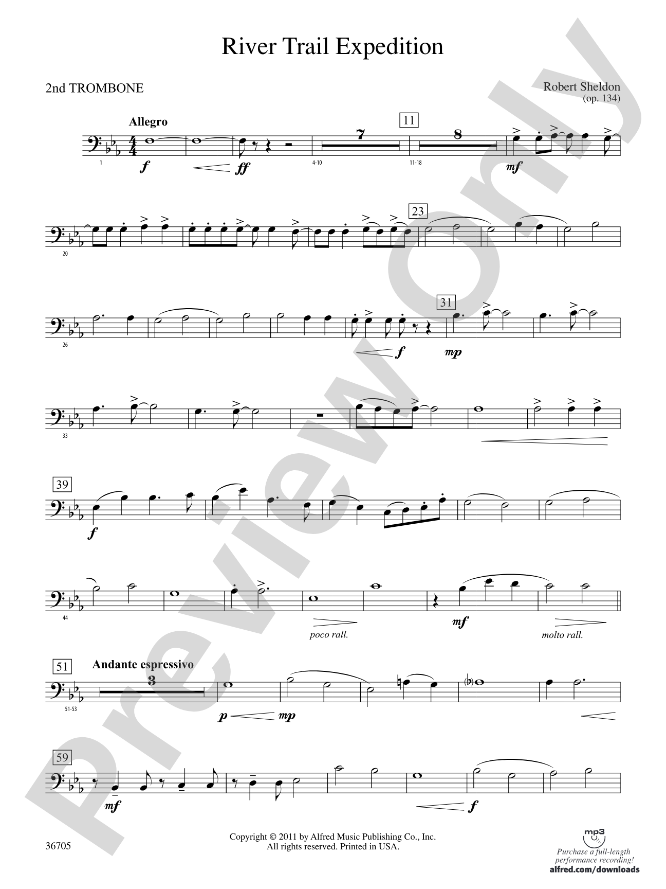 River Trail Expedition: 2nd Trombone