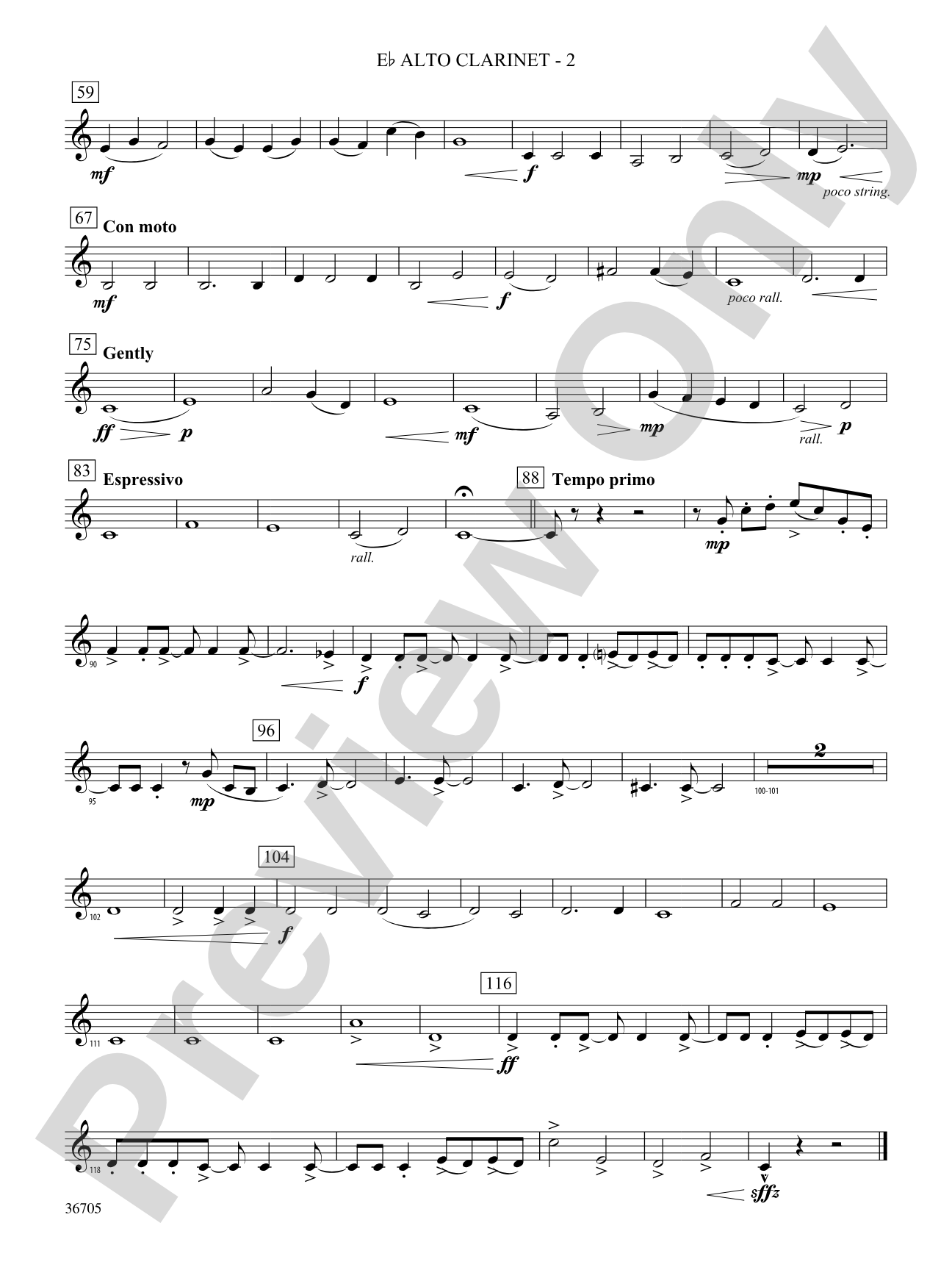 River Trail Expedition: (wp) E-flat Alto Clarinet