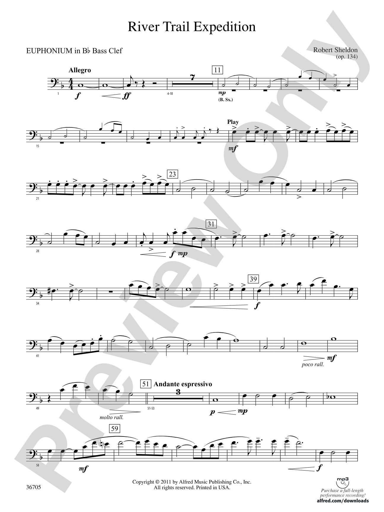 River Trail Expedition: (wp) B-flat Baritone B.C.