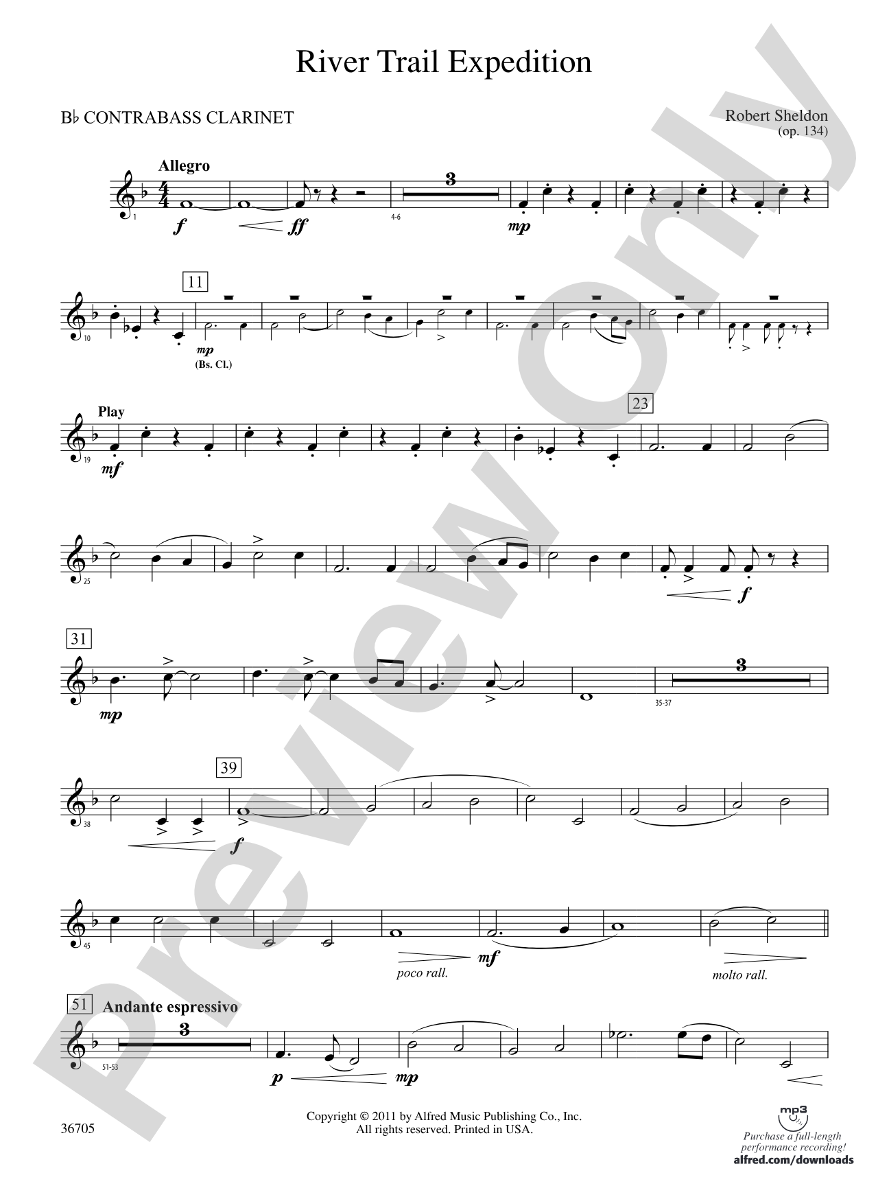 River Trail Expedition: (wp) B-flat Contrabass Clarinet