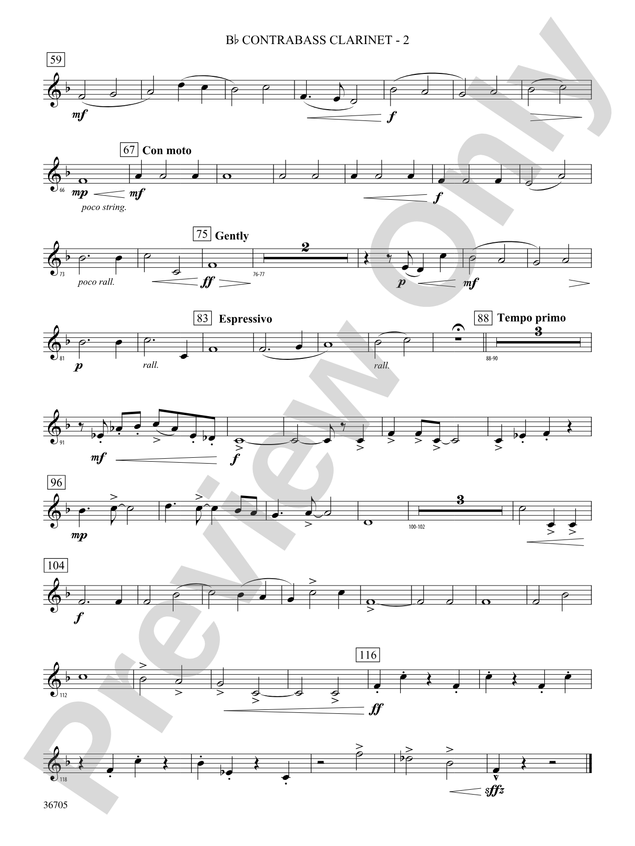 River Trail Expedition: (wp) B-flat Contrabass Clarinet