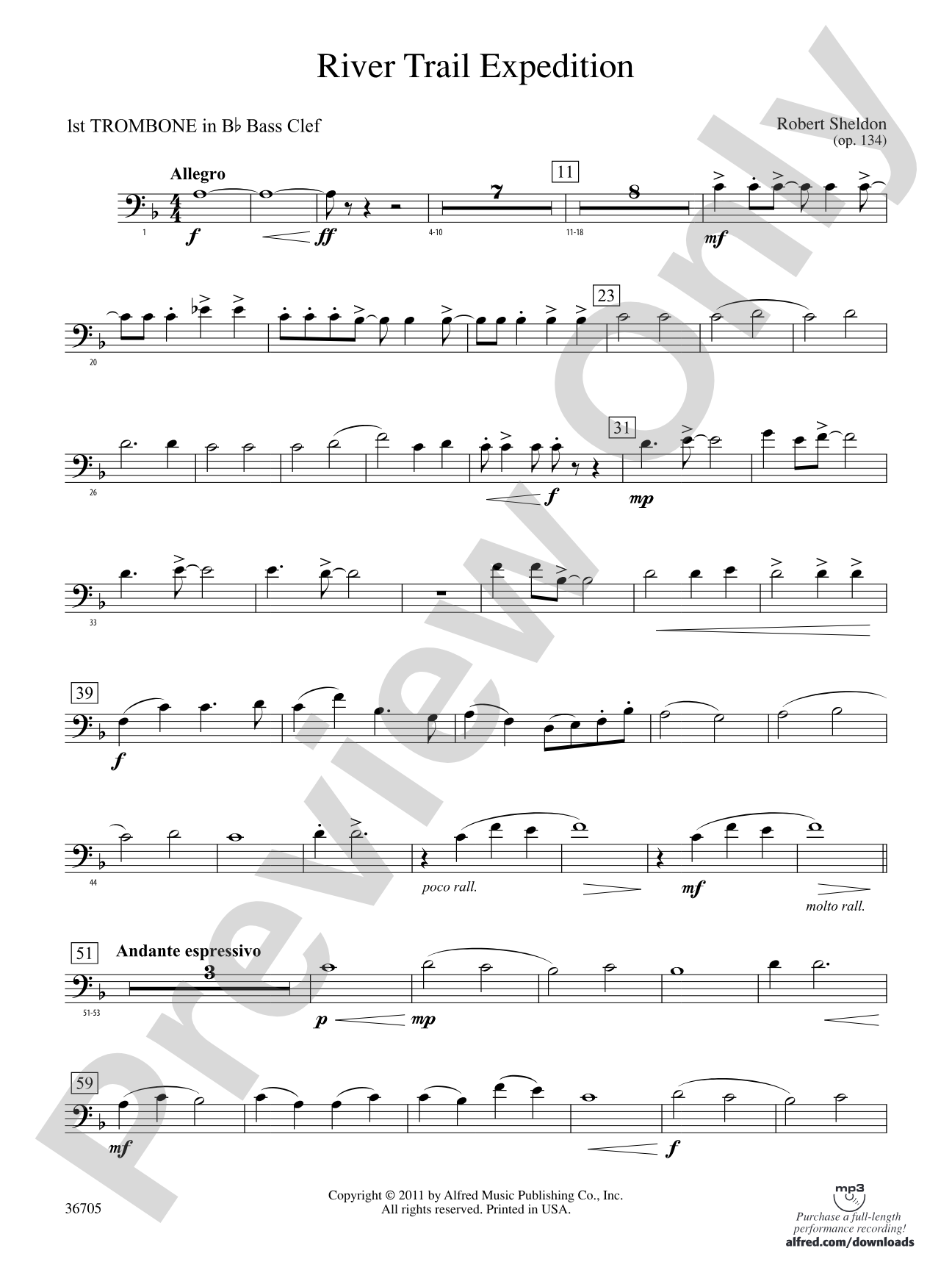River Trail Expedition: (wp) 1st B-flat Trombone B.C.