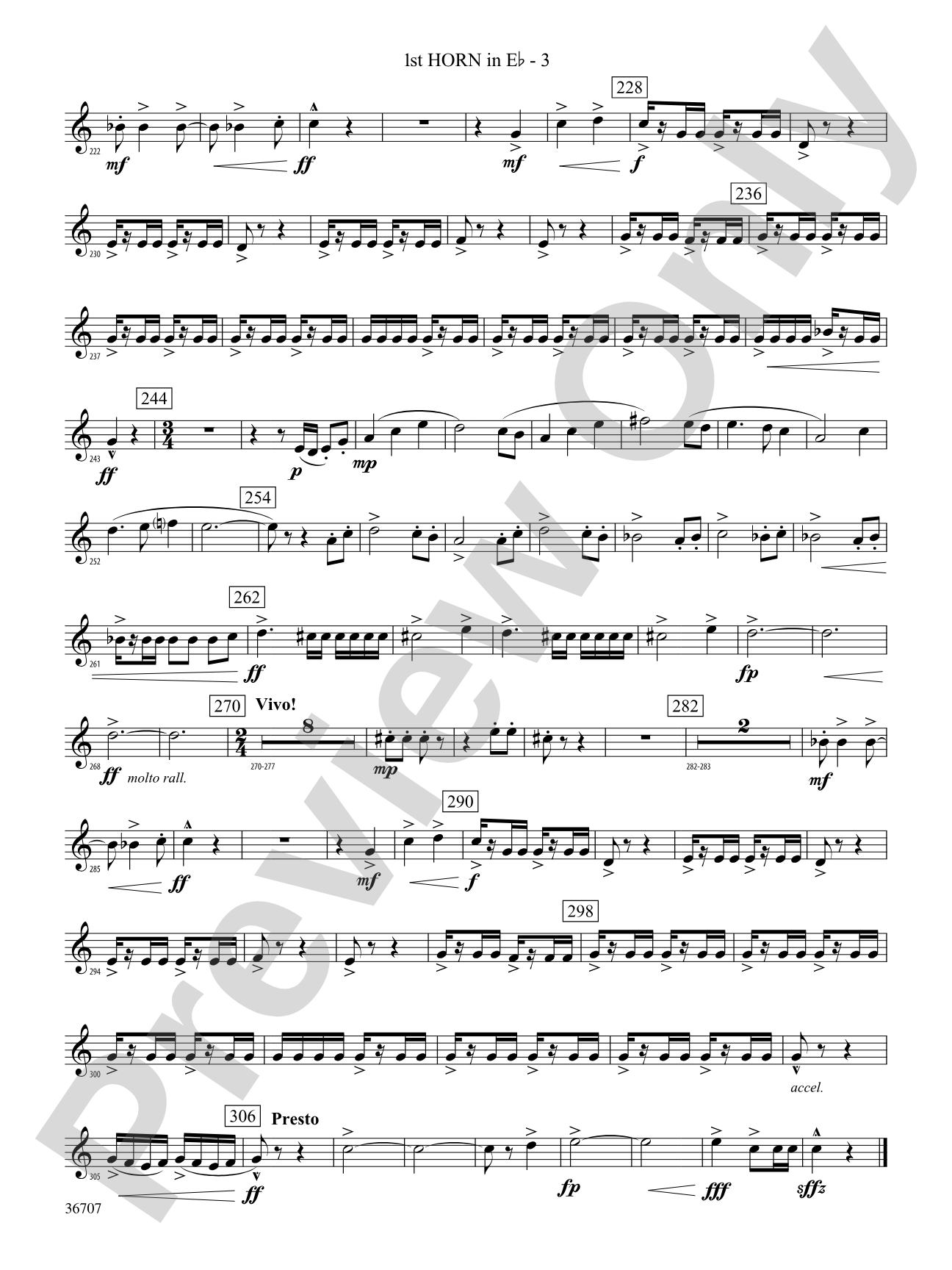 Rhapsodic Celebration: (wp) 1st Horn in E-flat