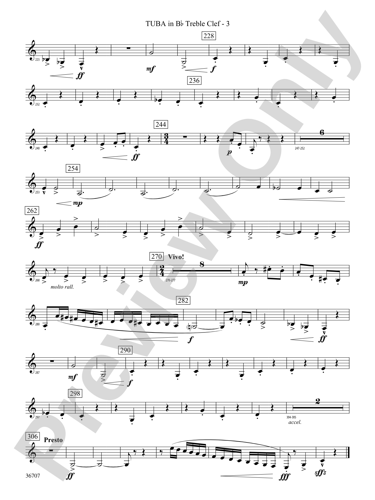 Rhapsodic Celebration: (wp) E-flat Tuba T.C.