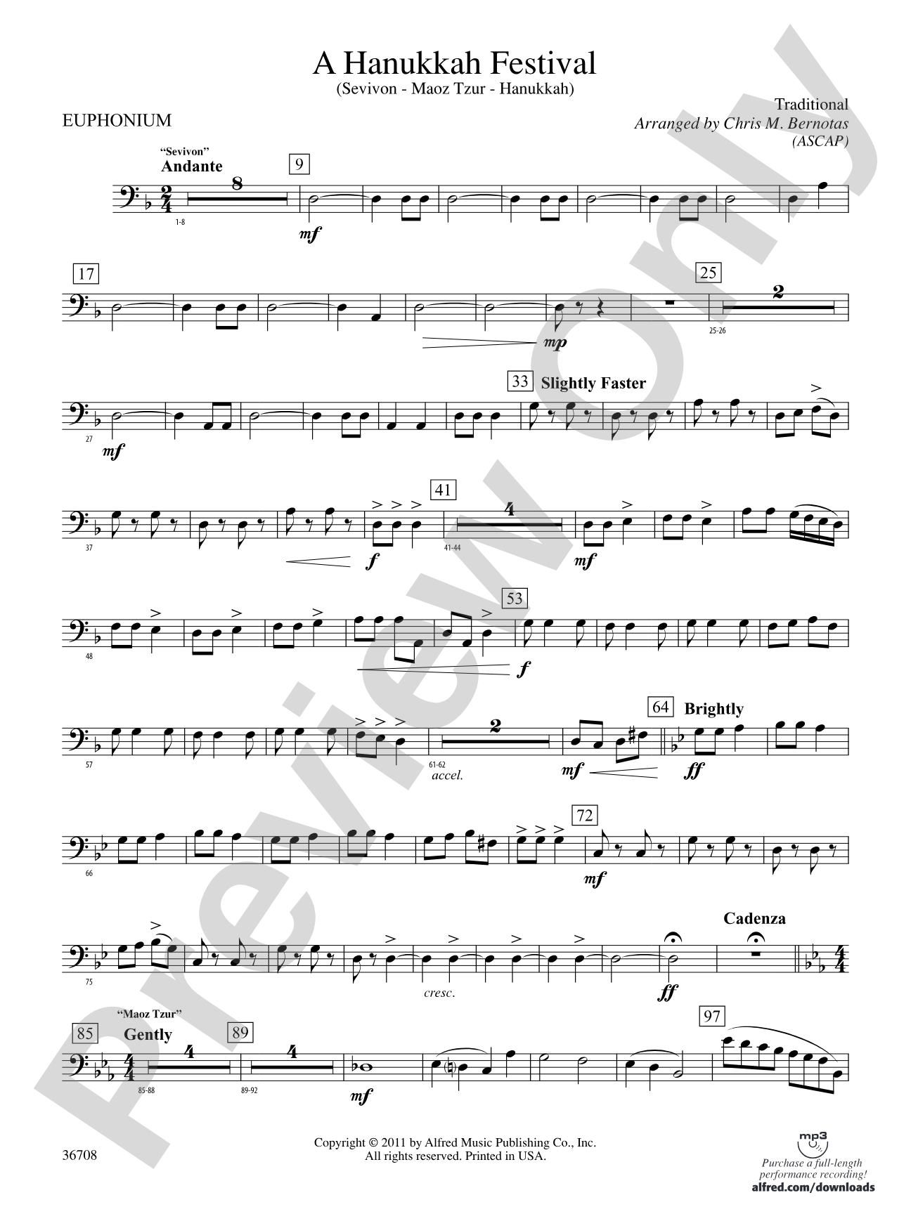 A Hanukkah Festival: Baritone B.C.