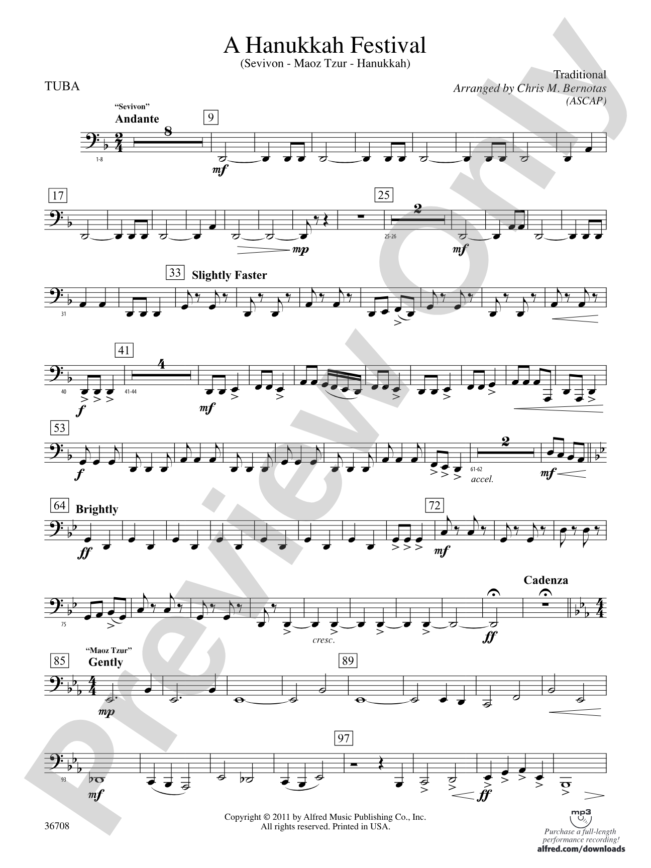 A Hanukkah Festival: Tuba