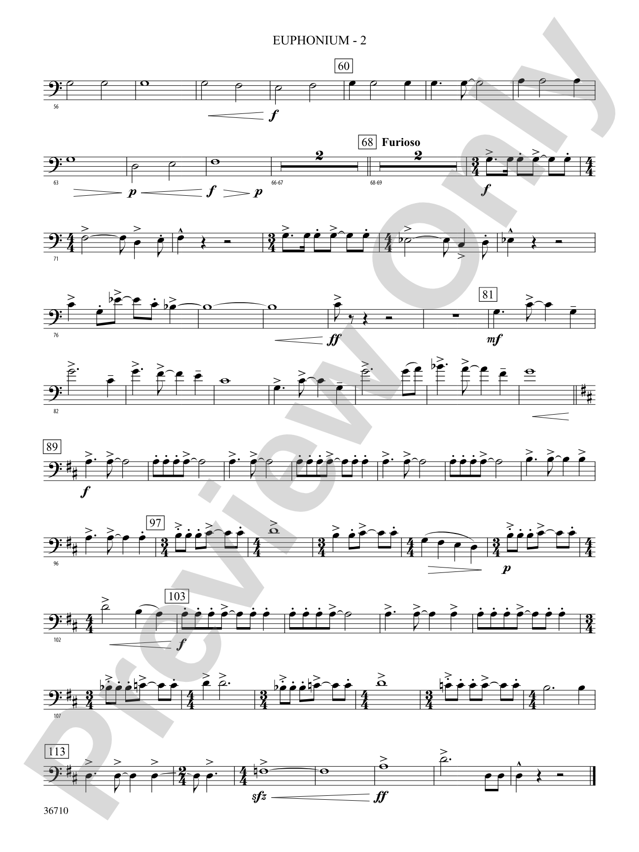 Invocation and Psalm: (wp) B-flat Baritone B.C.