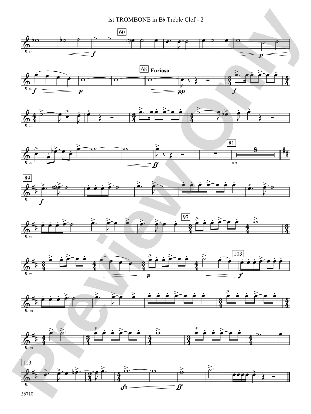 Invocation and Psalm: (wp) 1st B-flat Trombone T.C.