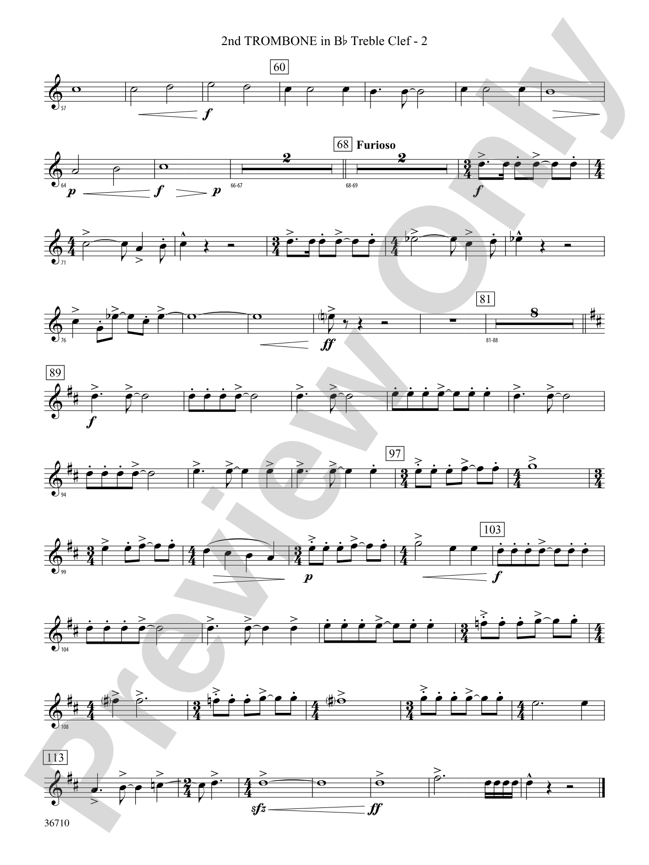 Invocation and Psalm: (wp) 2nd B-flat Trombone T.C.