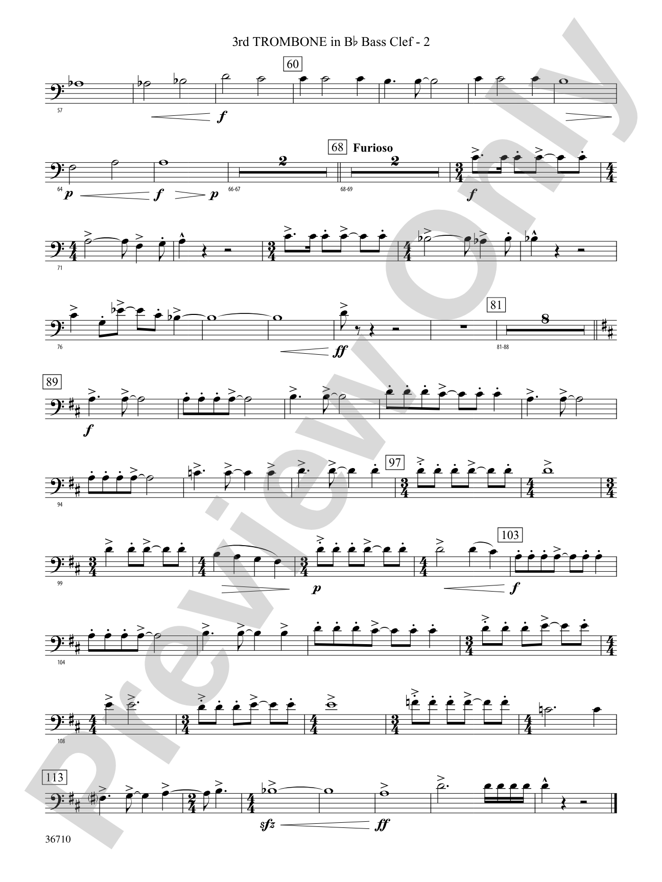 Invocation and Psalm: (wp) 3rd B-flat Trombone B.C.