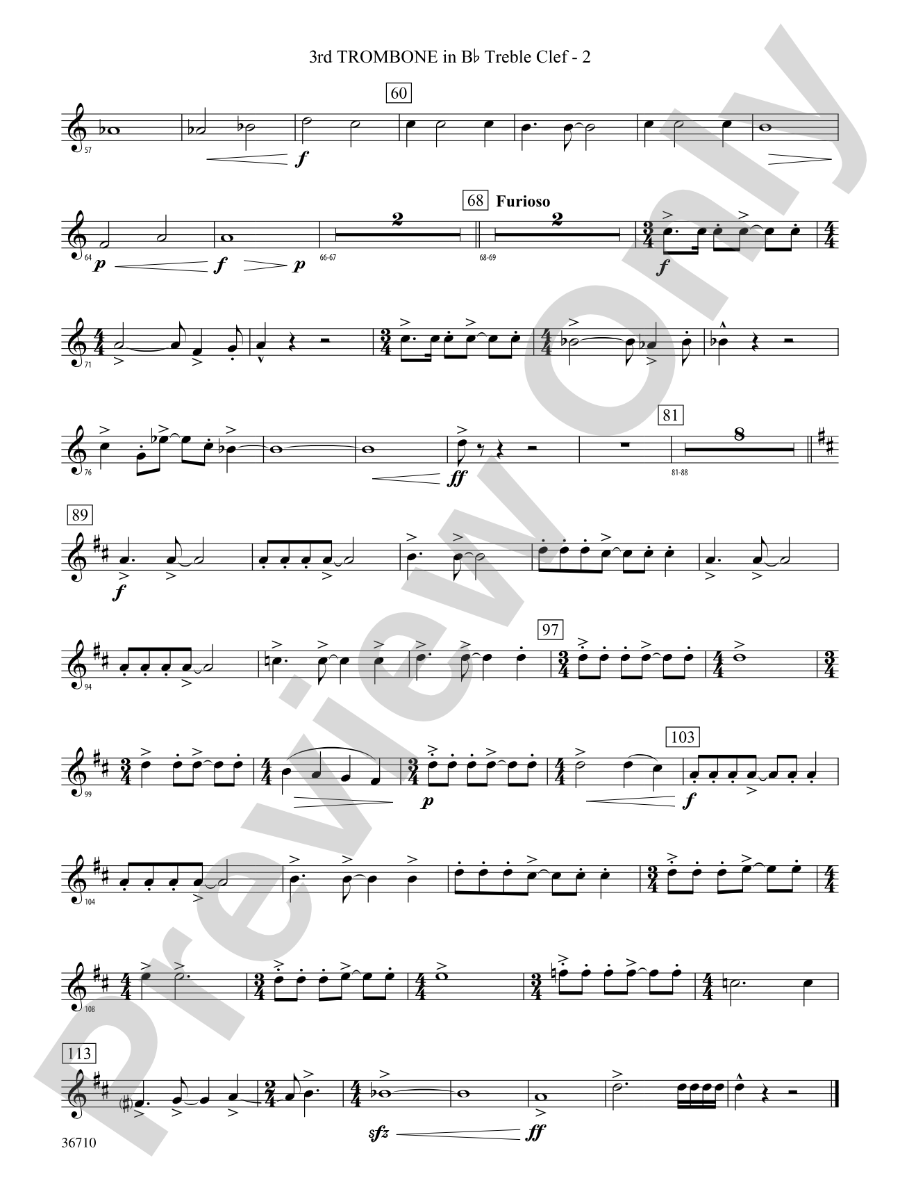 Invocation and Psalm: (wp) 3rd B-flat Trombone T.C.