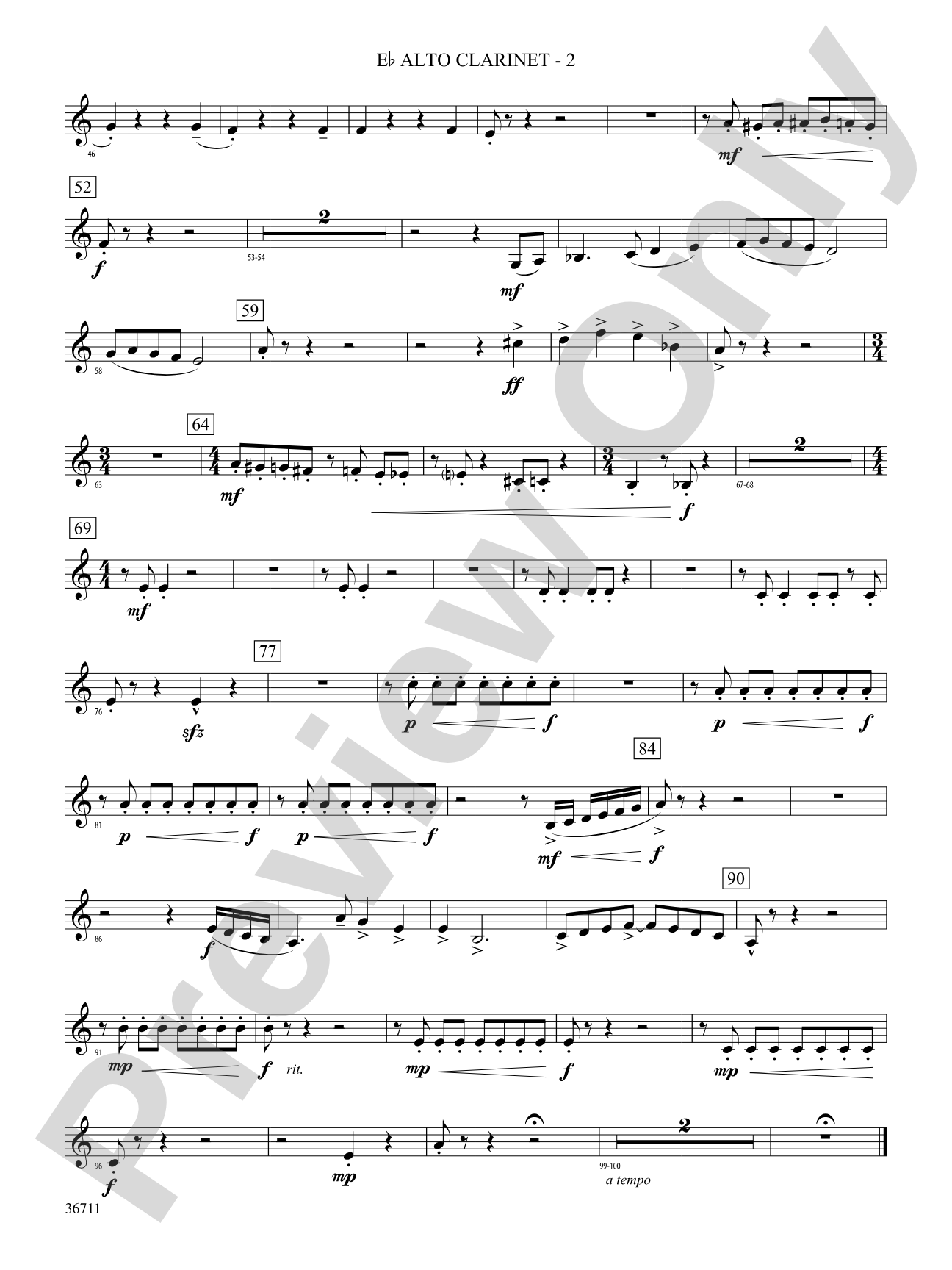 The Unexpected Journey: (wp) E-flat Alto Clarinet