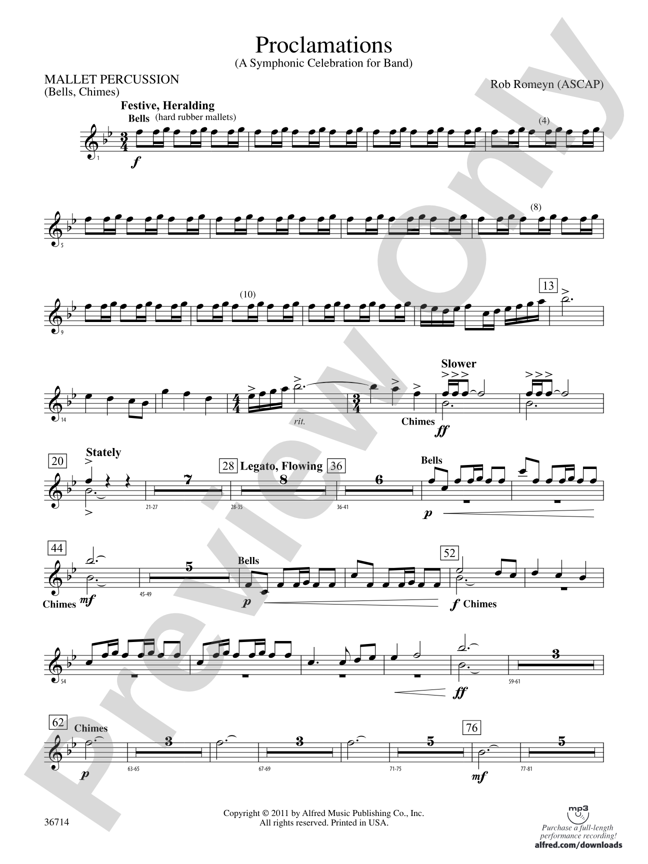 Proclamations: Mallets