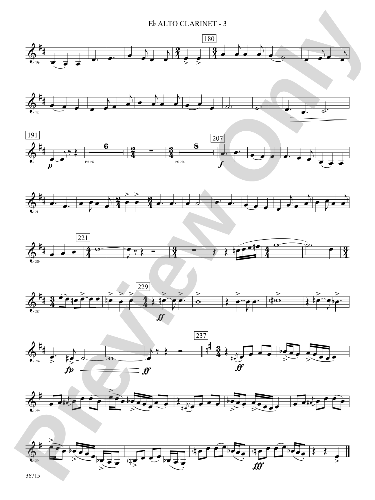 See Rock City: (wp) E-flat Alto Clarinet