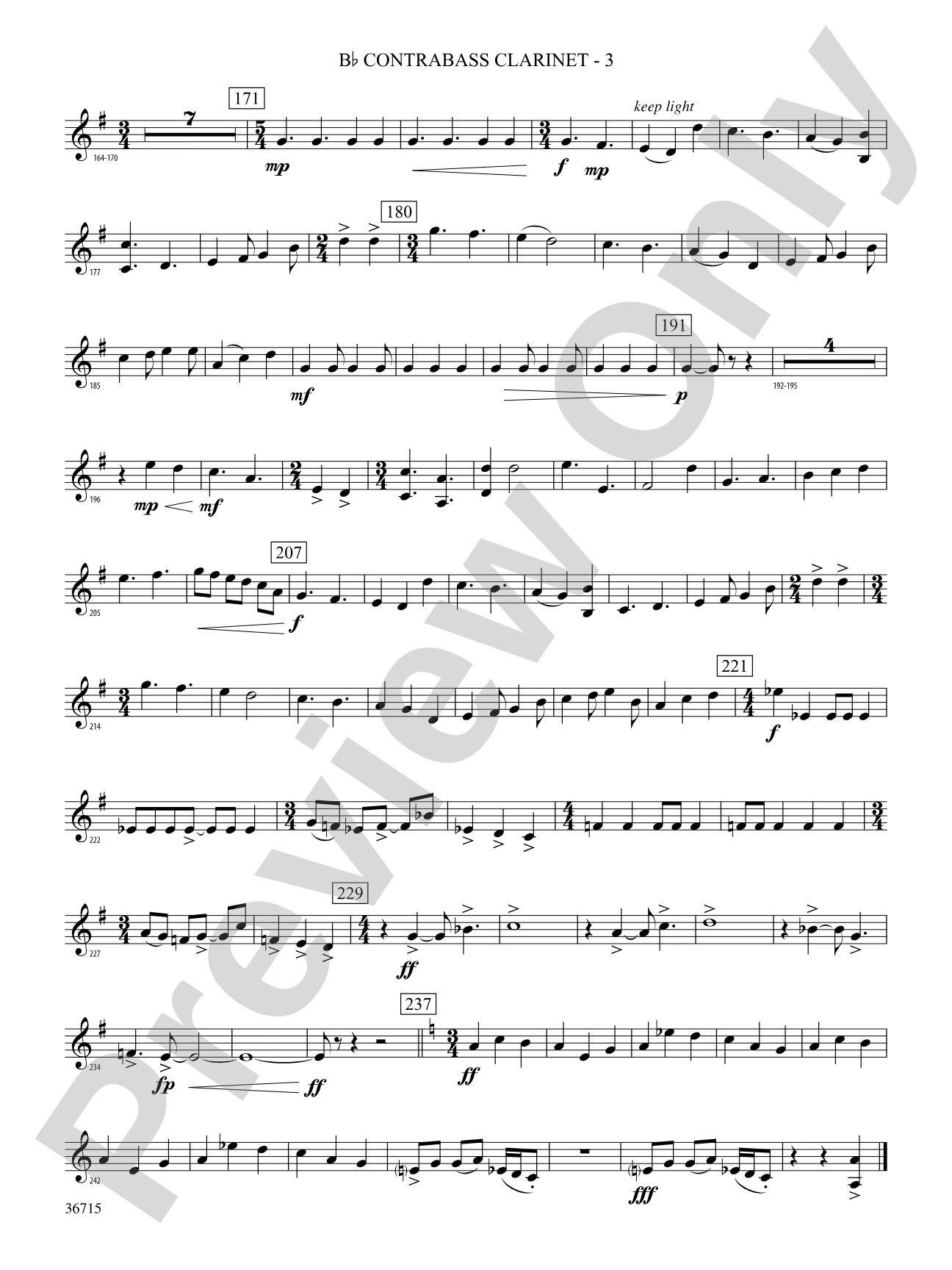 See Rock City: (wp) B-flat Contrabass Clarinet