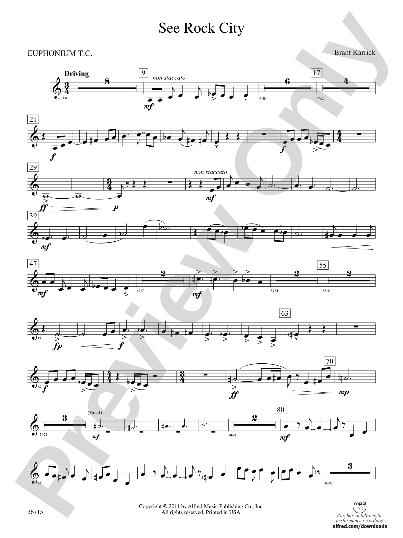 See Rock City: (wp) Baritone T.C.