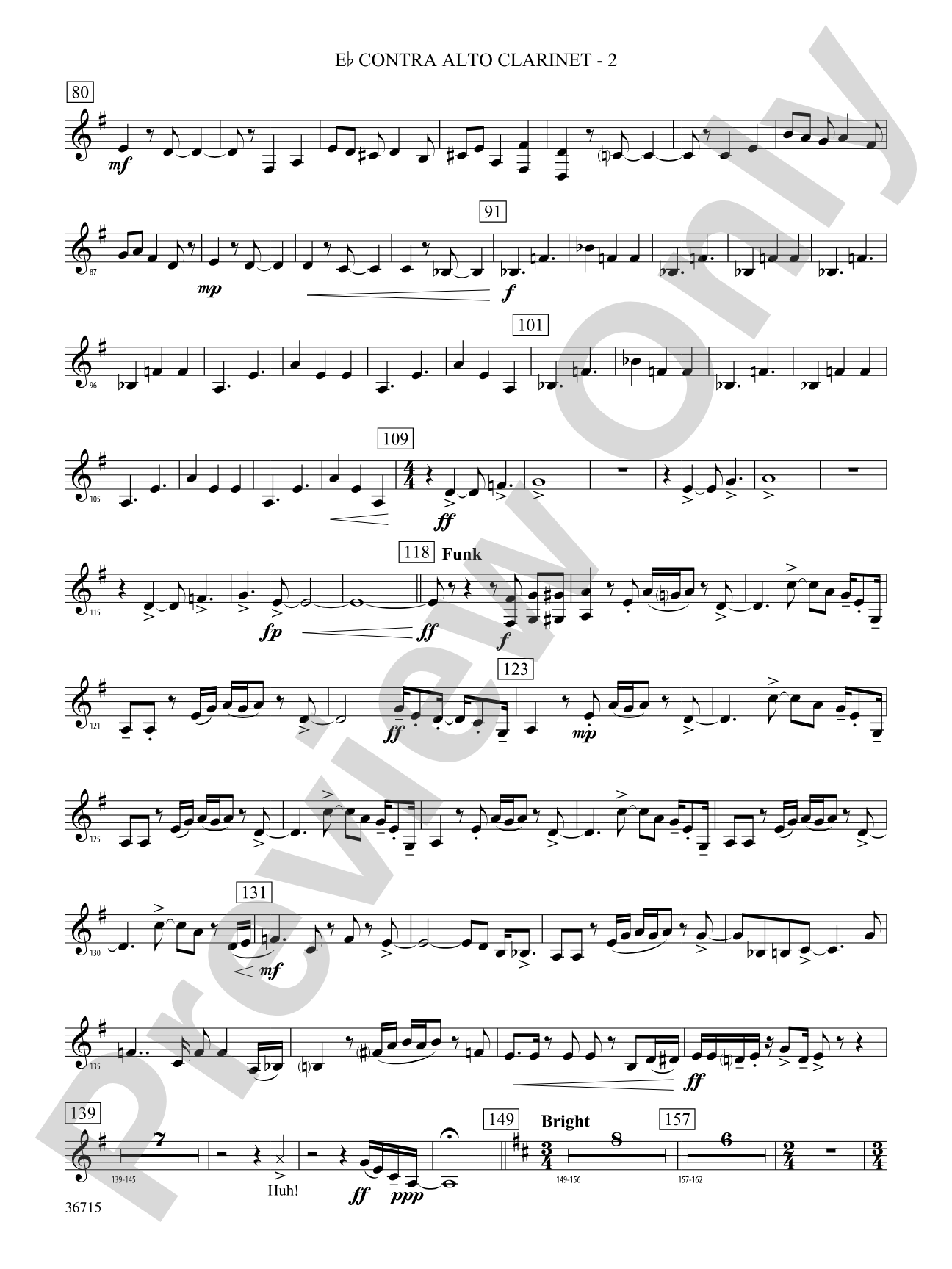 See Rock City: (wp) E-flat Contrabass Clarinet