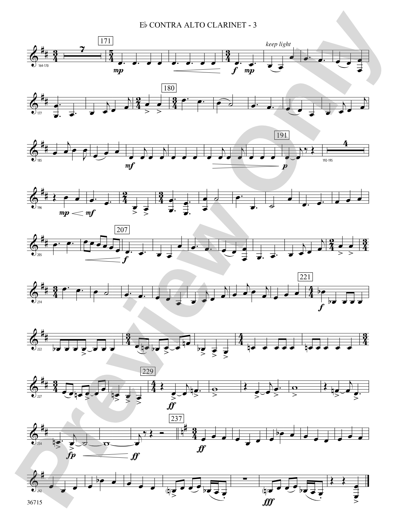 See Rock City: (wp) E-flat Contrabass Clarinet