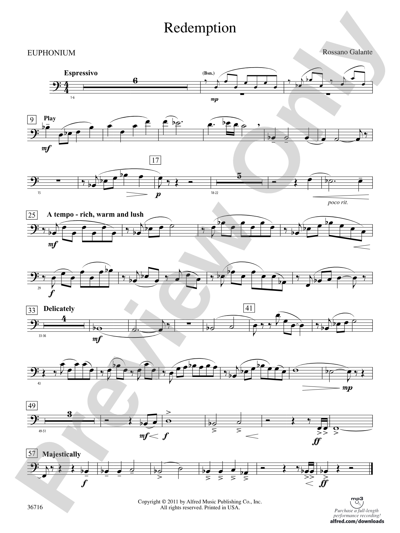 Redemption: Baritone B.C.