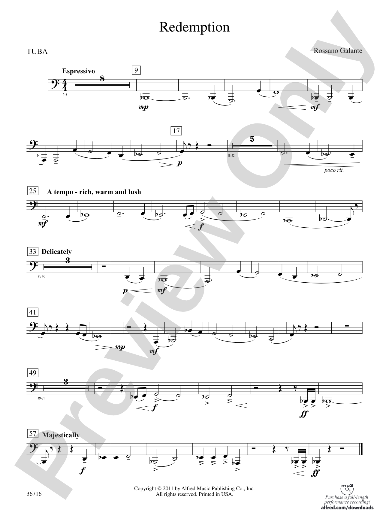 Redemption: Tuba