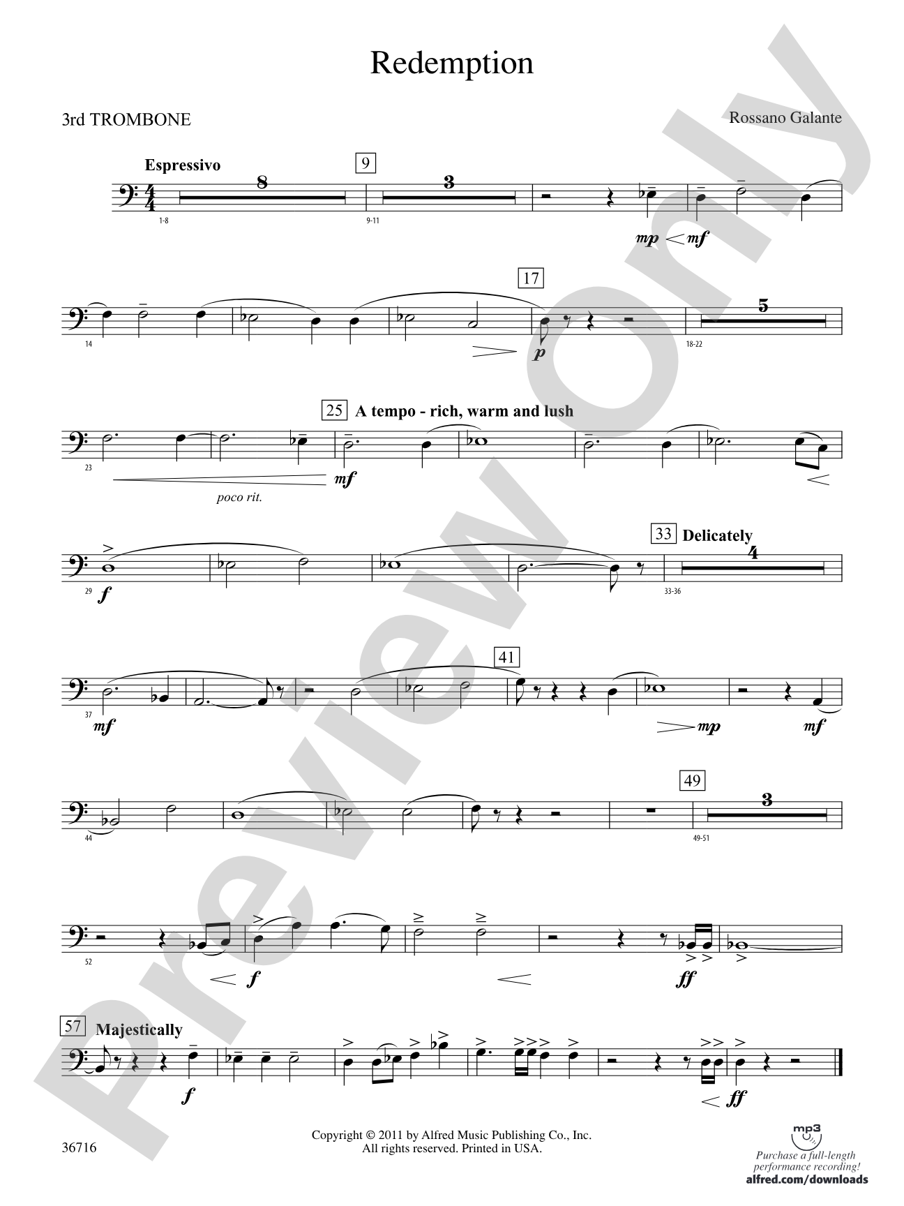 Redemption: 3rd Trombone