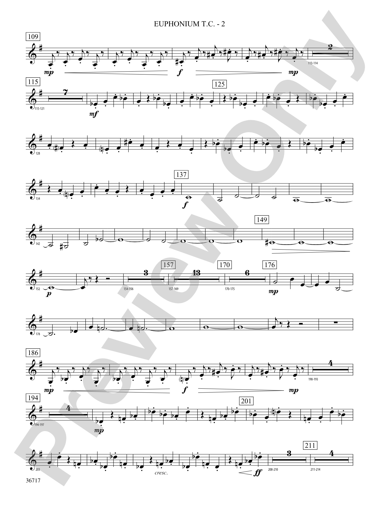 Sparkle: (wp) Baritone T.C.